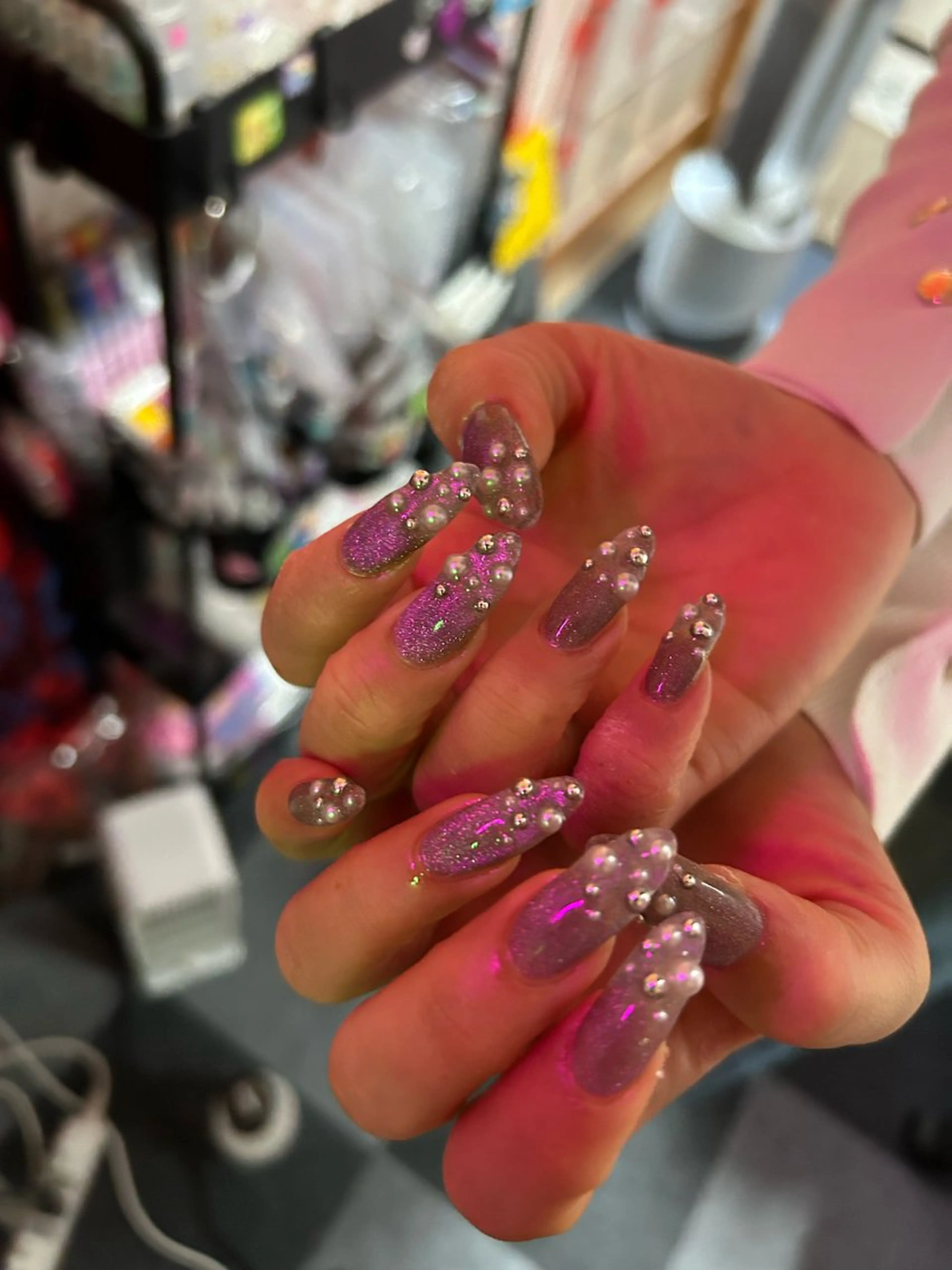 ネイル 福の爪 🍒福山千晴のネイルデザイン