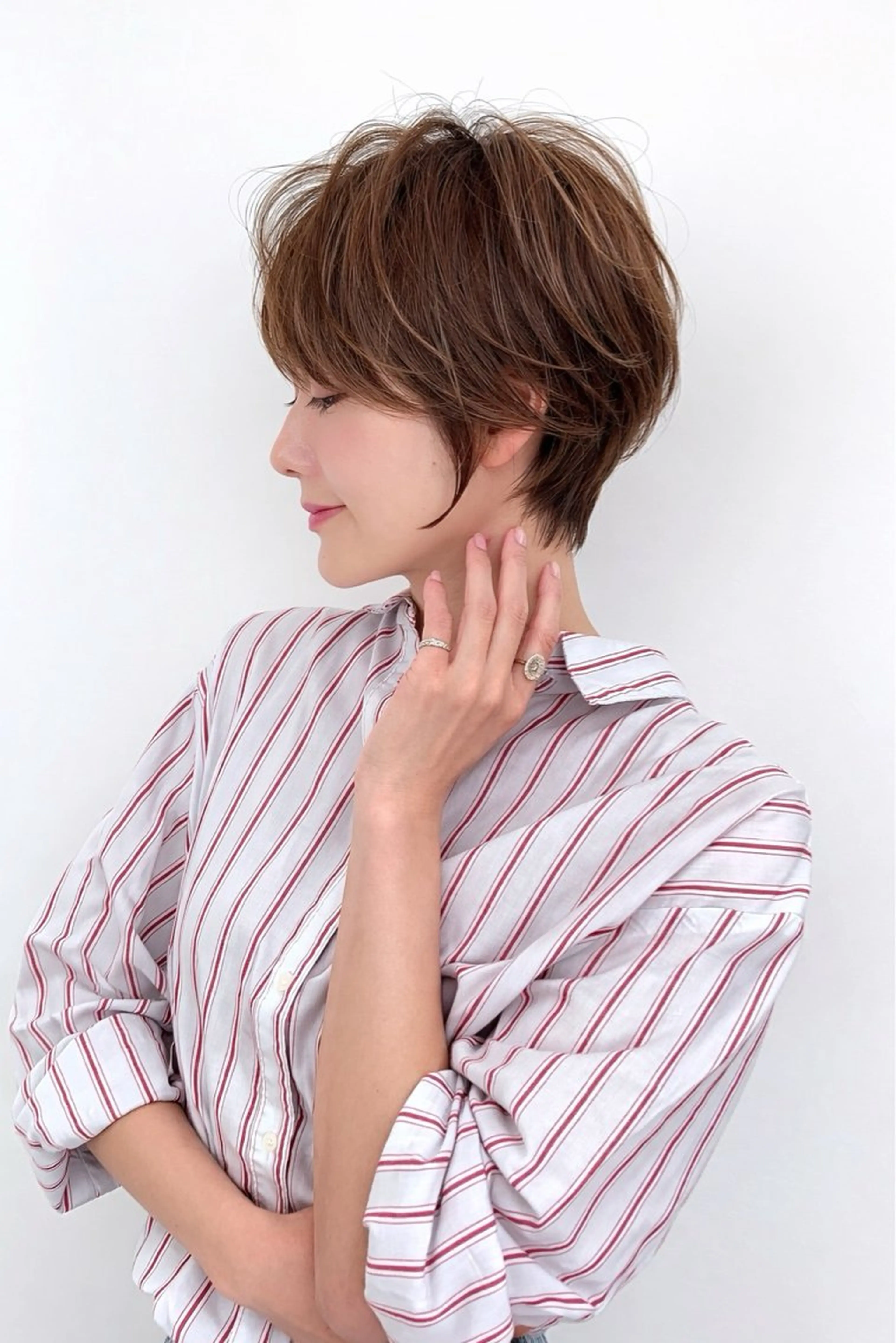 ショート ショートヘア nico. ニコのヘアスタイル