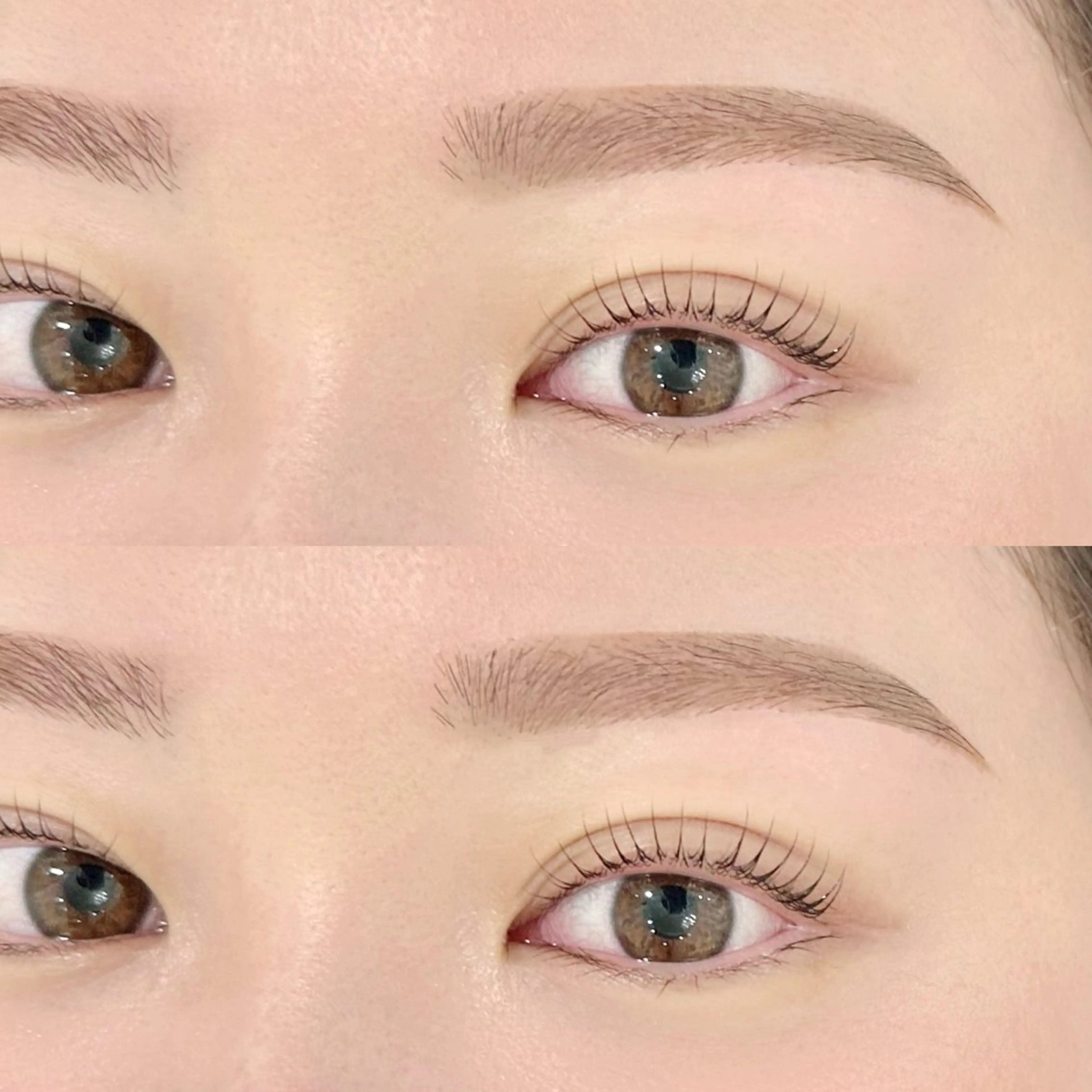 骨格似合わせ眉毛スタイリング(間引き込み)＋ラッシュリフト(デザイン変更可能)🌼の写真