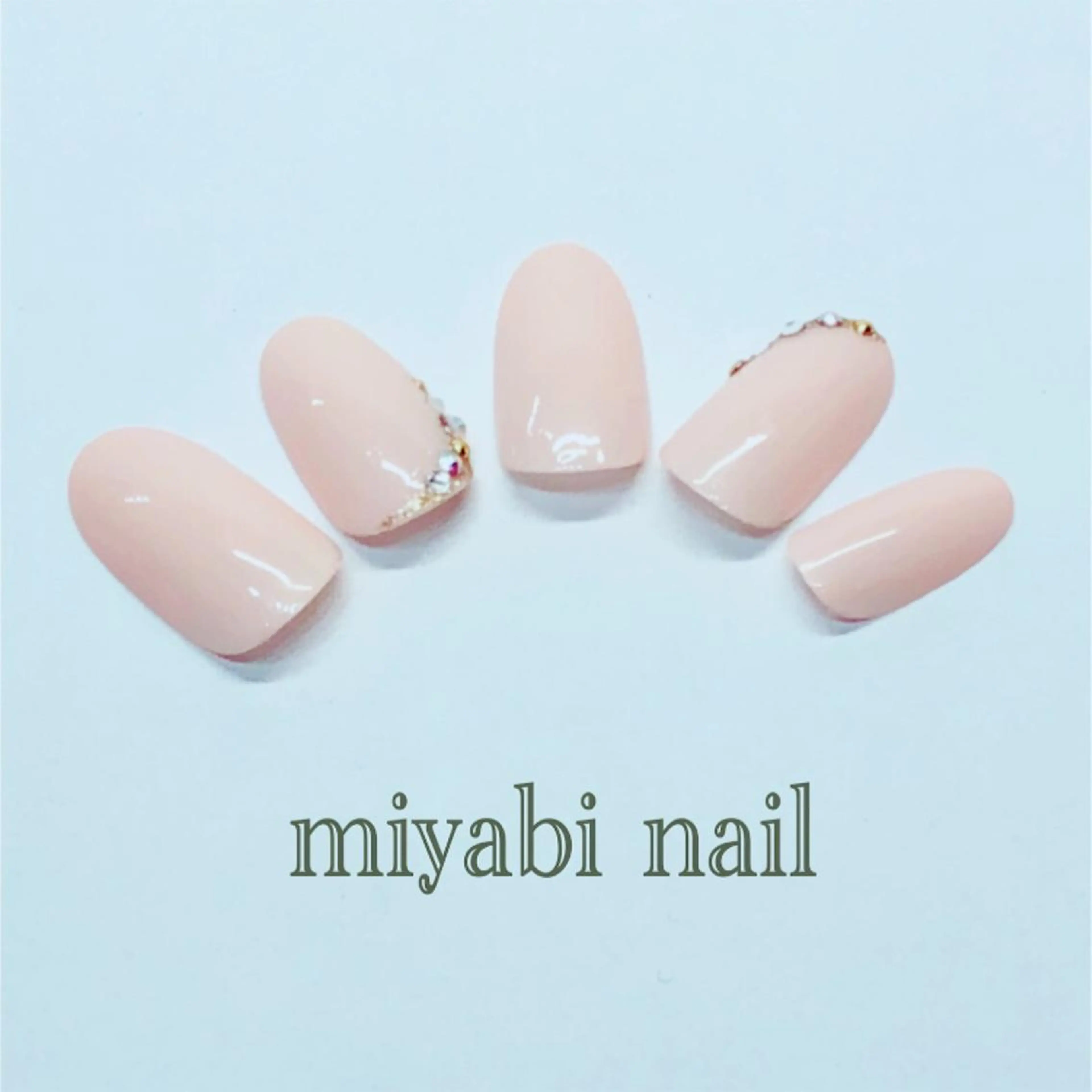 ネイル miyabi nail 桂川駅近くのネイルデザイン