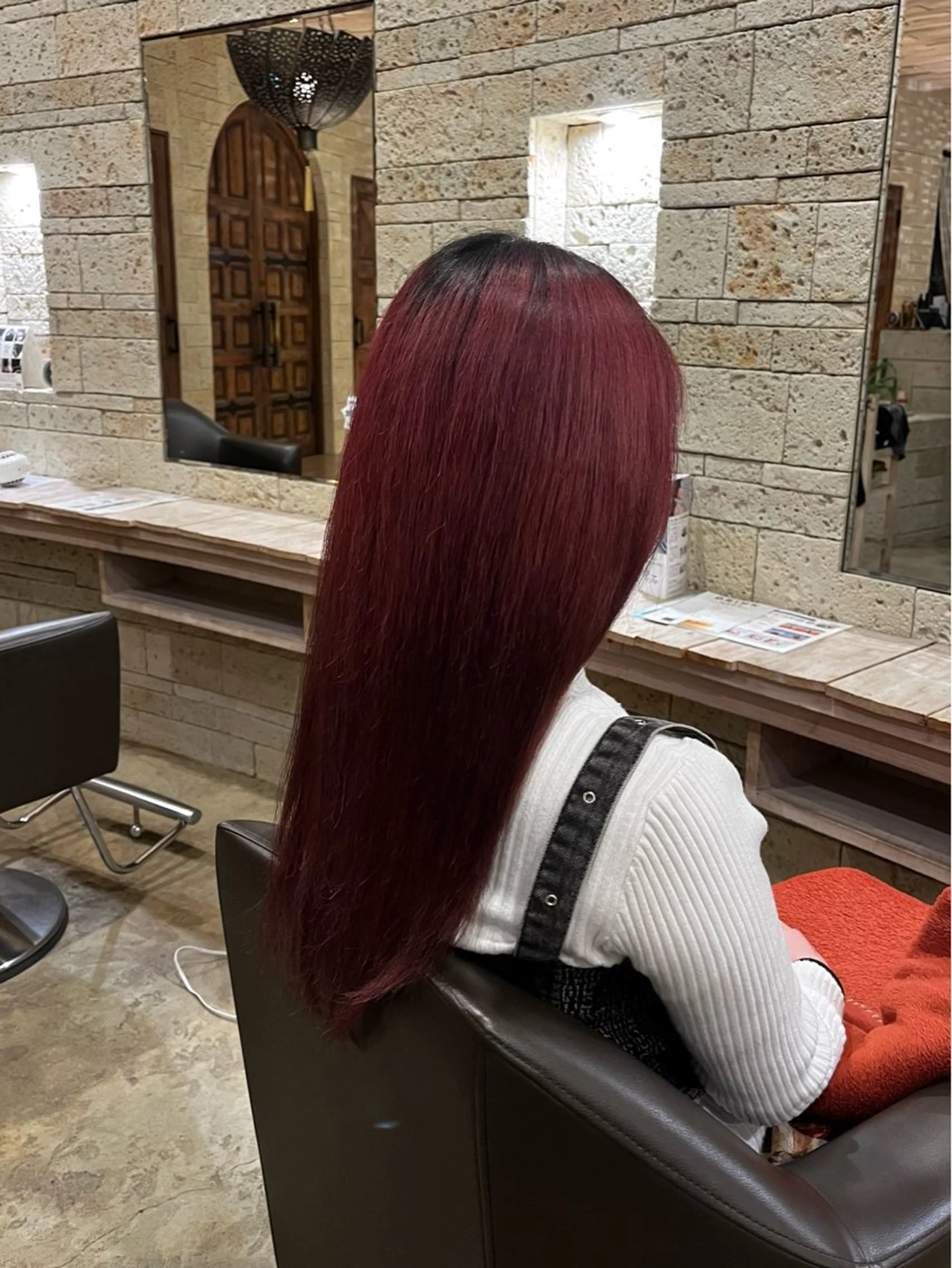 ロング 箕浦 稜真のヘアスタイル