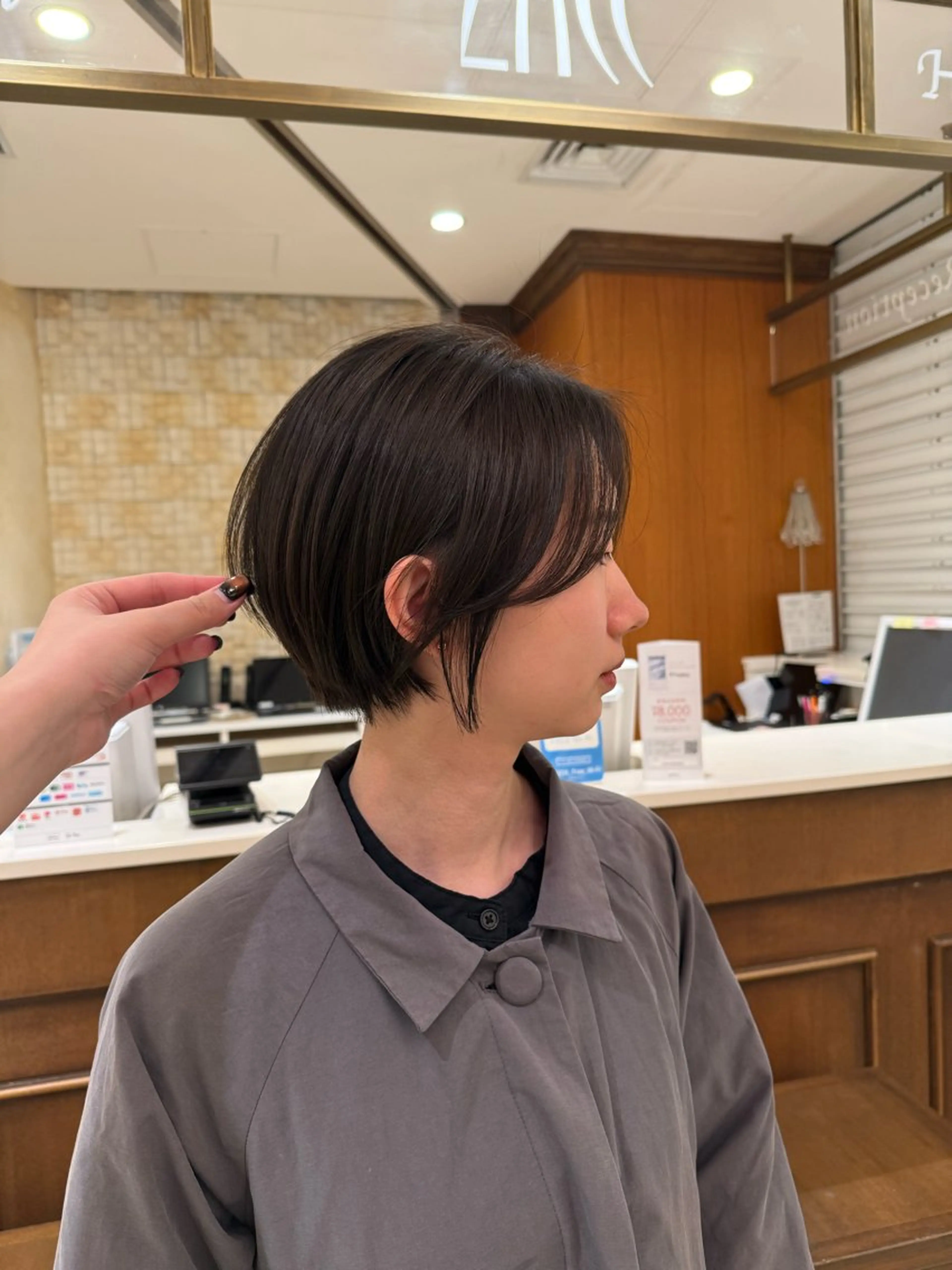 ショート 丸みショート ショートヘア wada  rina /ショートボブのヘアスタイル