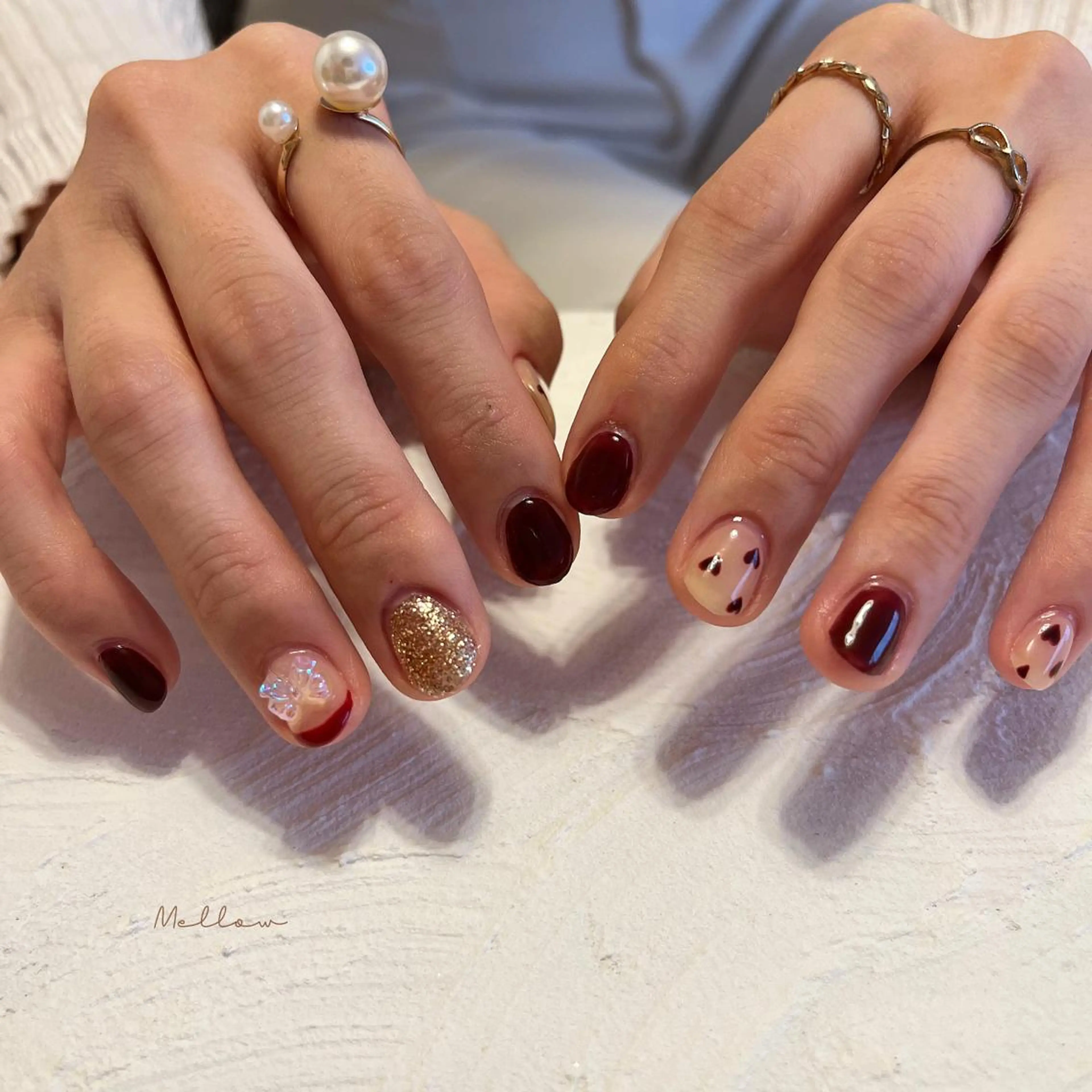 ネイル ハンドネイル mayu 𓃠のネイルデザイン