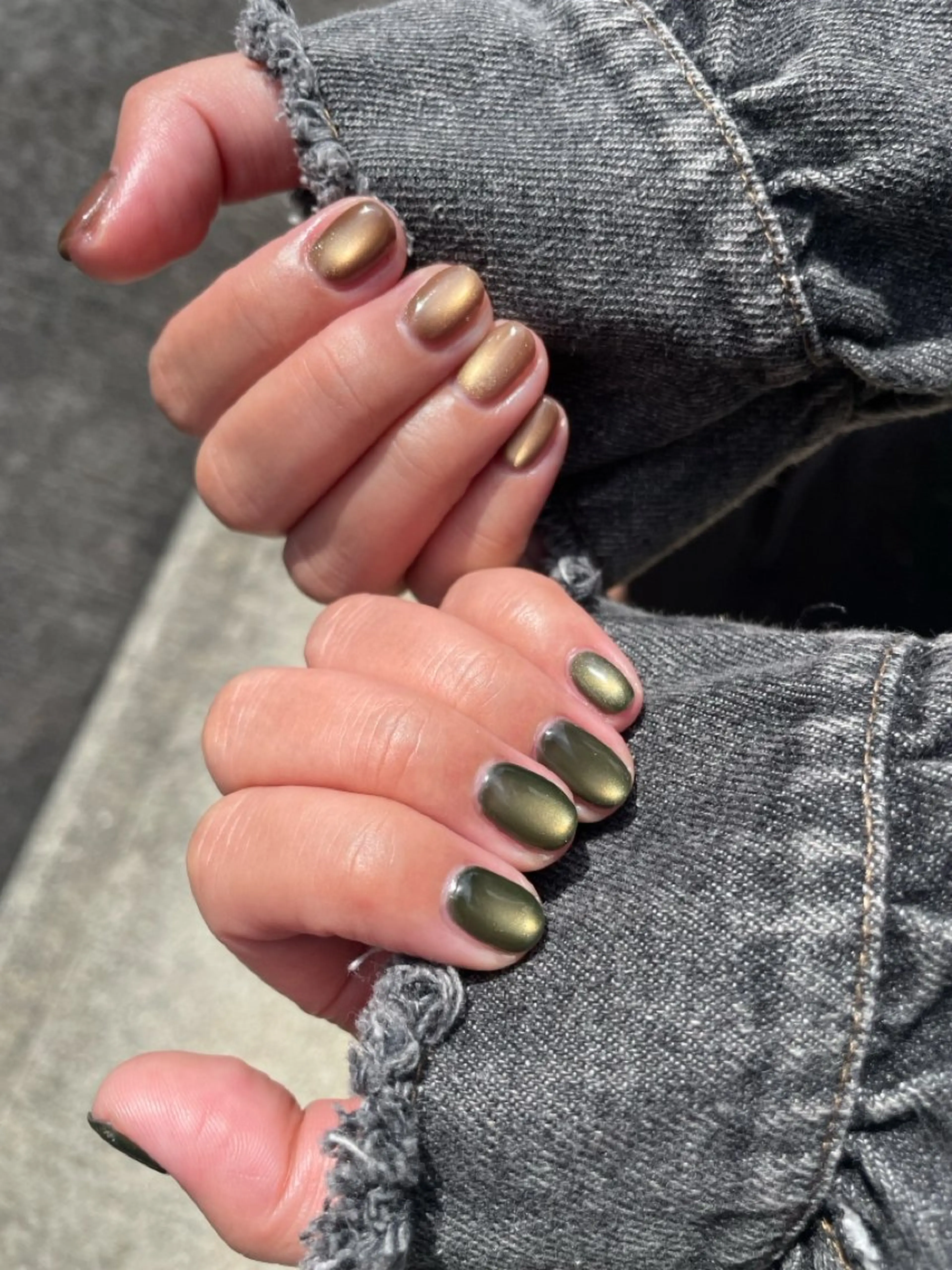 ネイル マグネットネイル ハンドネイル TotalBeautySalon UNCHEL所属・Ito ayakaのマツエク・マツパデザイン