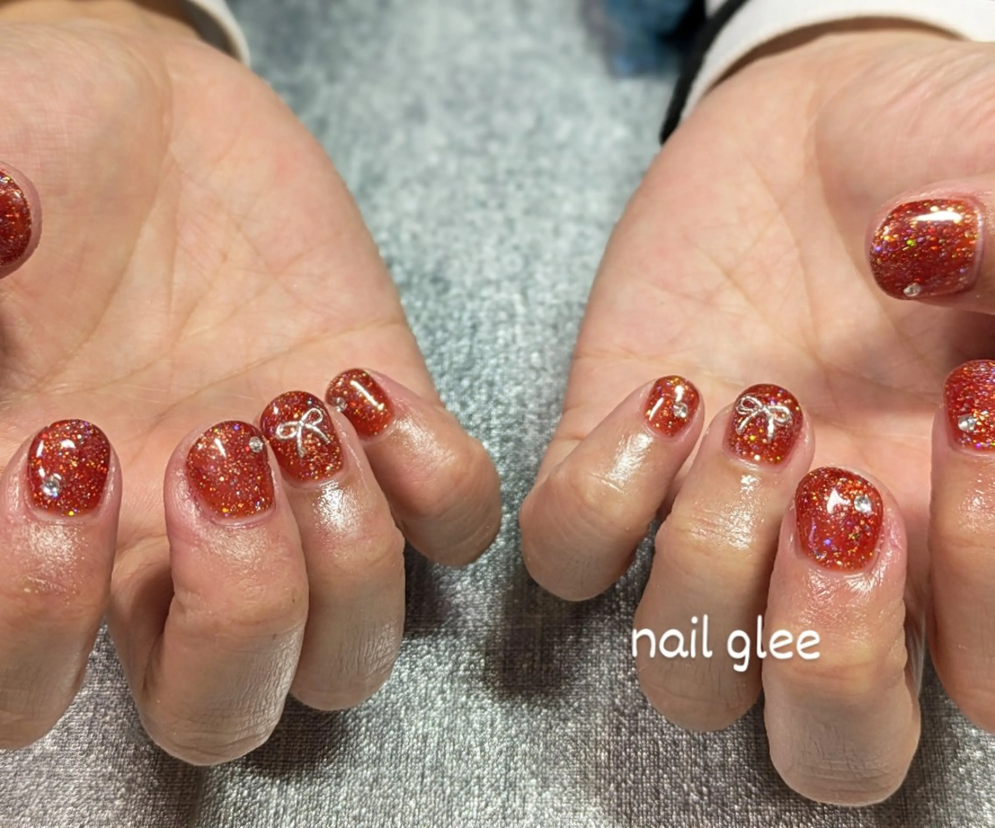 ネイル ハンドネイル Azusa .nail gleeのネイルデザイン