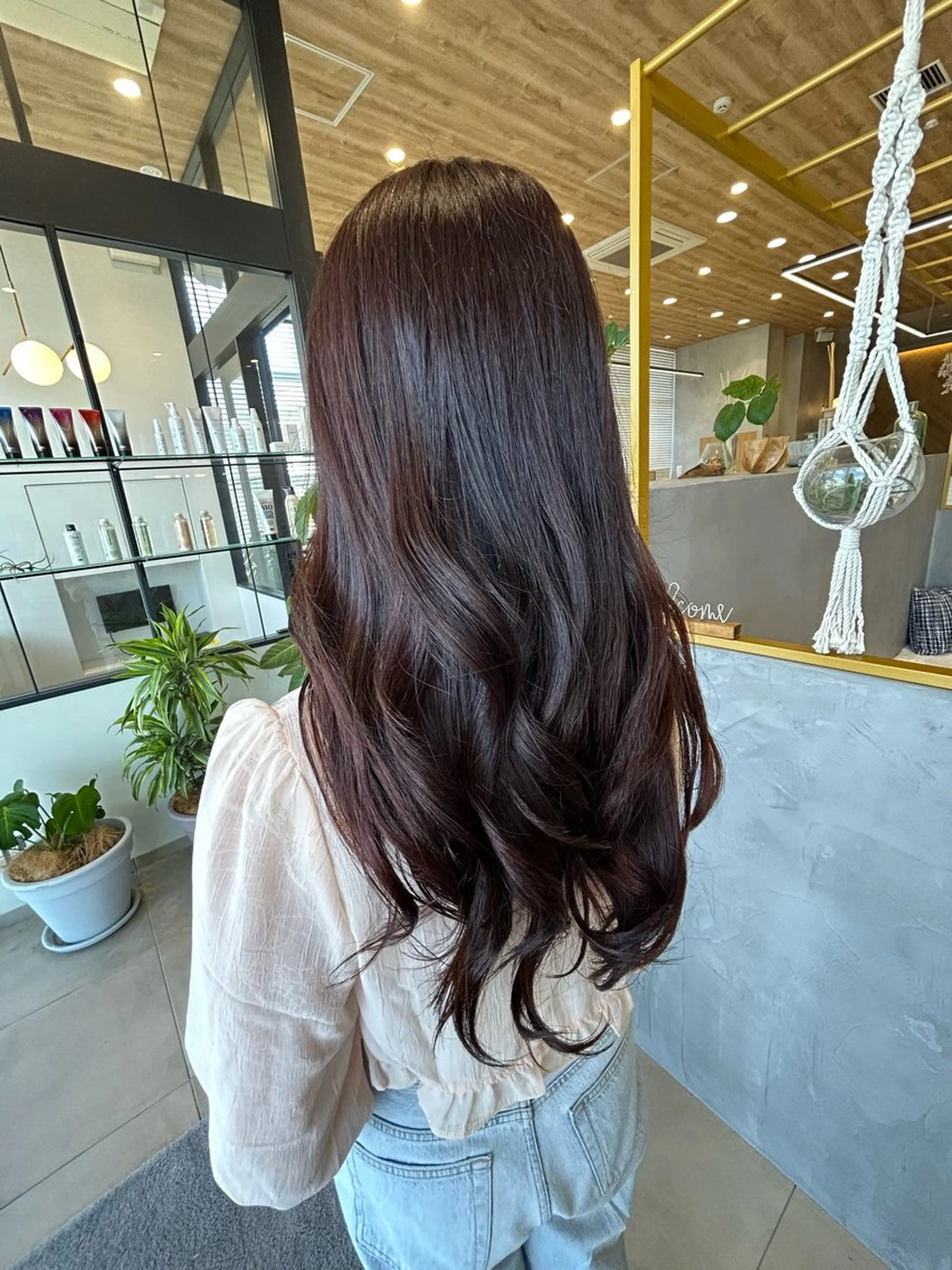 ロング ヘアカラー トリートメント 🐰ྀིあやの ハイトーン🧁ྀིのヘアスタイル