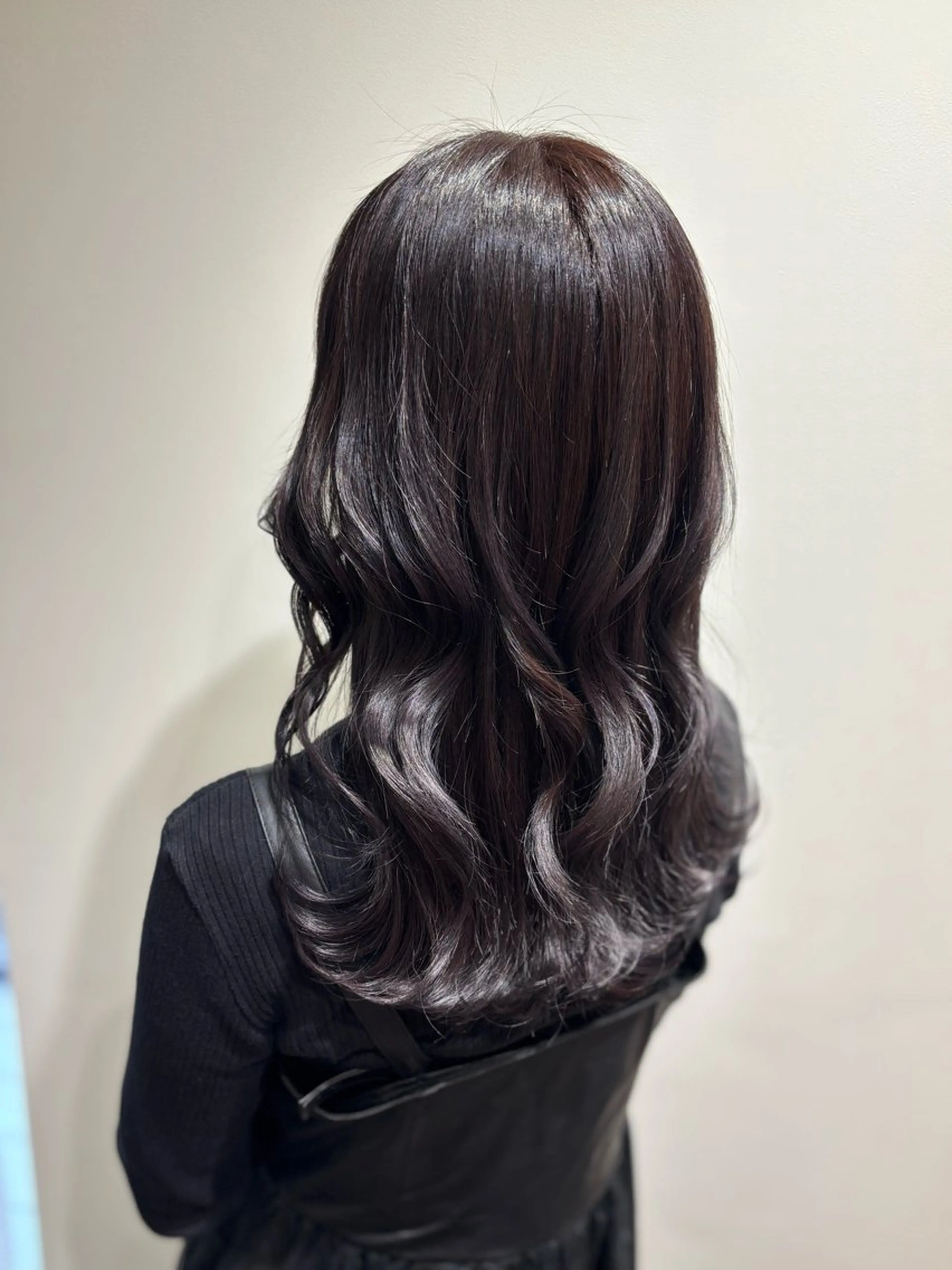 ミディアム カラー ディープラベンダー ラベンダーカラー ヘアカラー ducha所属・DUCHA Tomida naoのヘアスタイル