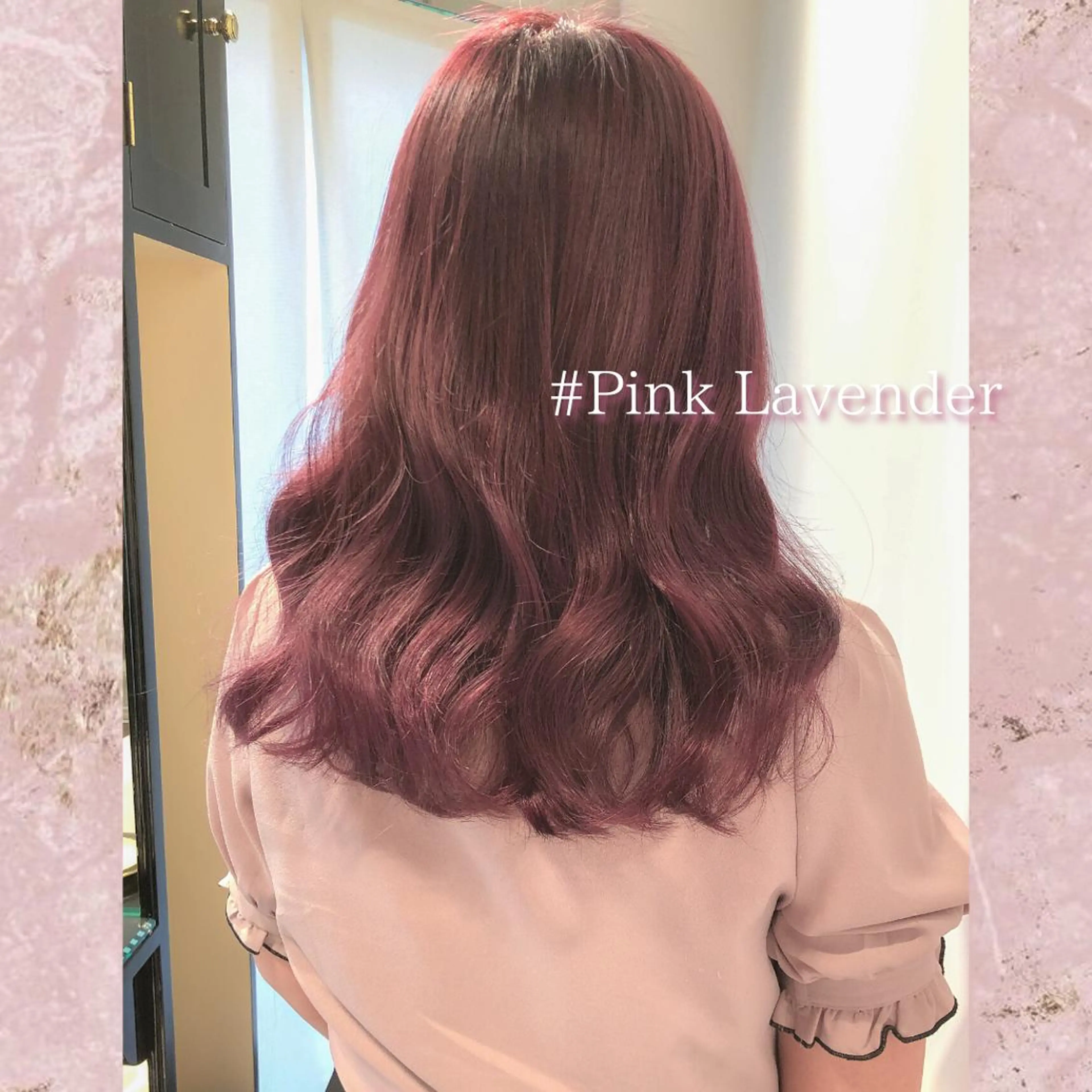 セミロング カラー ブリーチ LOTTA CUCCI所属・miyu /トレンド カラー×艶髪のヘアスタイル