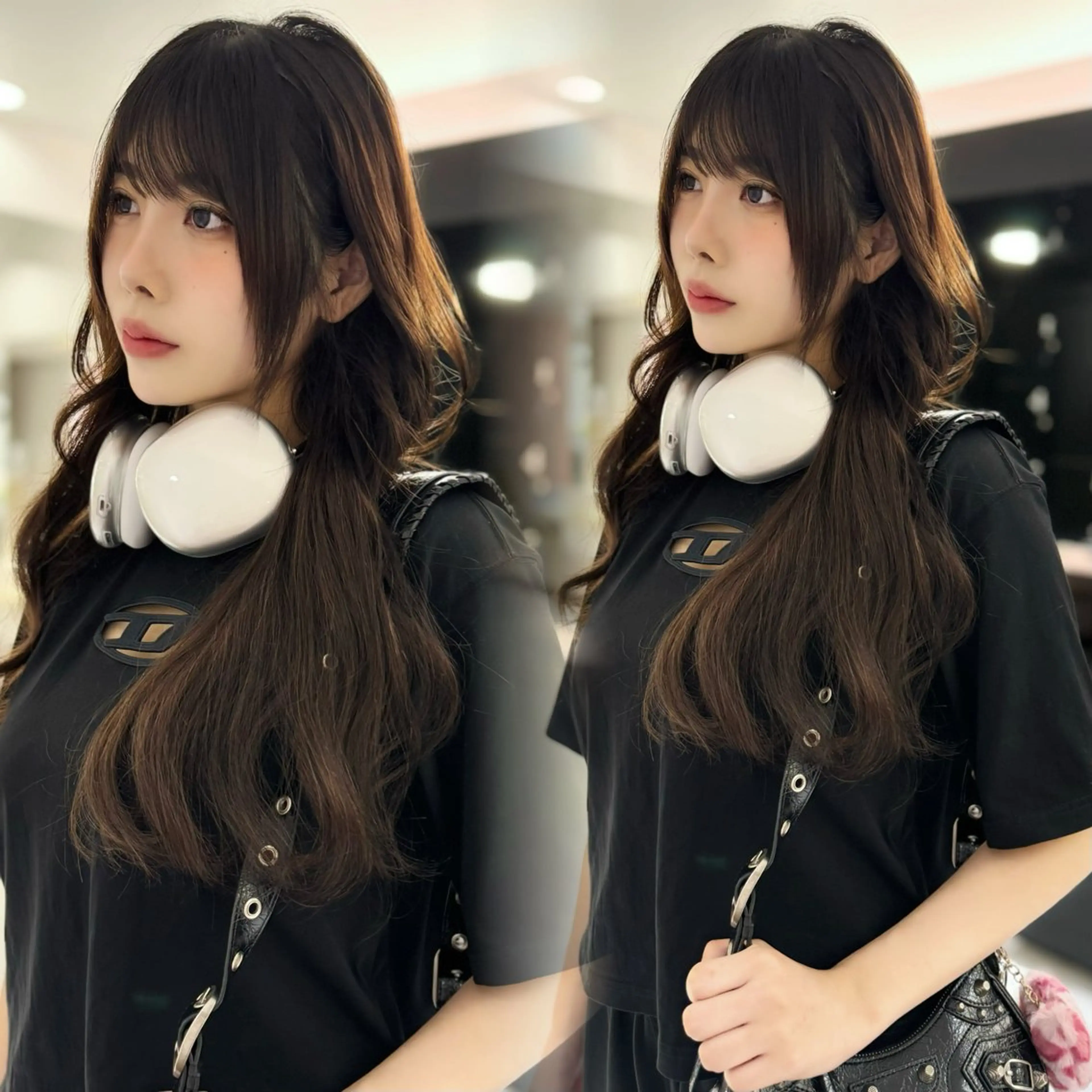 カラー 𝑿𝑬𝑵𝑨 𝐿𝑈𝑁𝐴のヘアスタイル