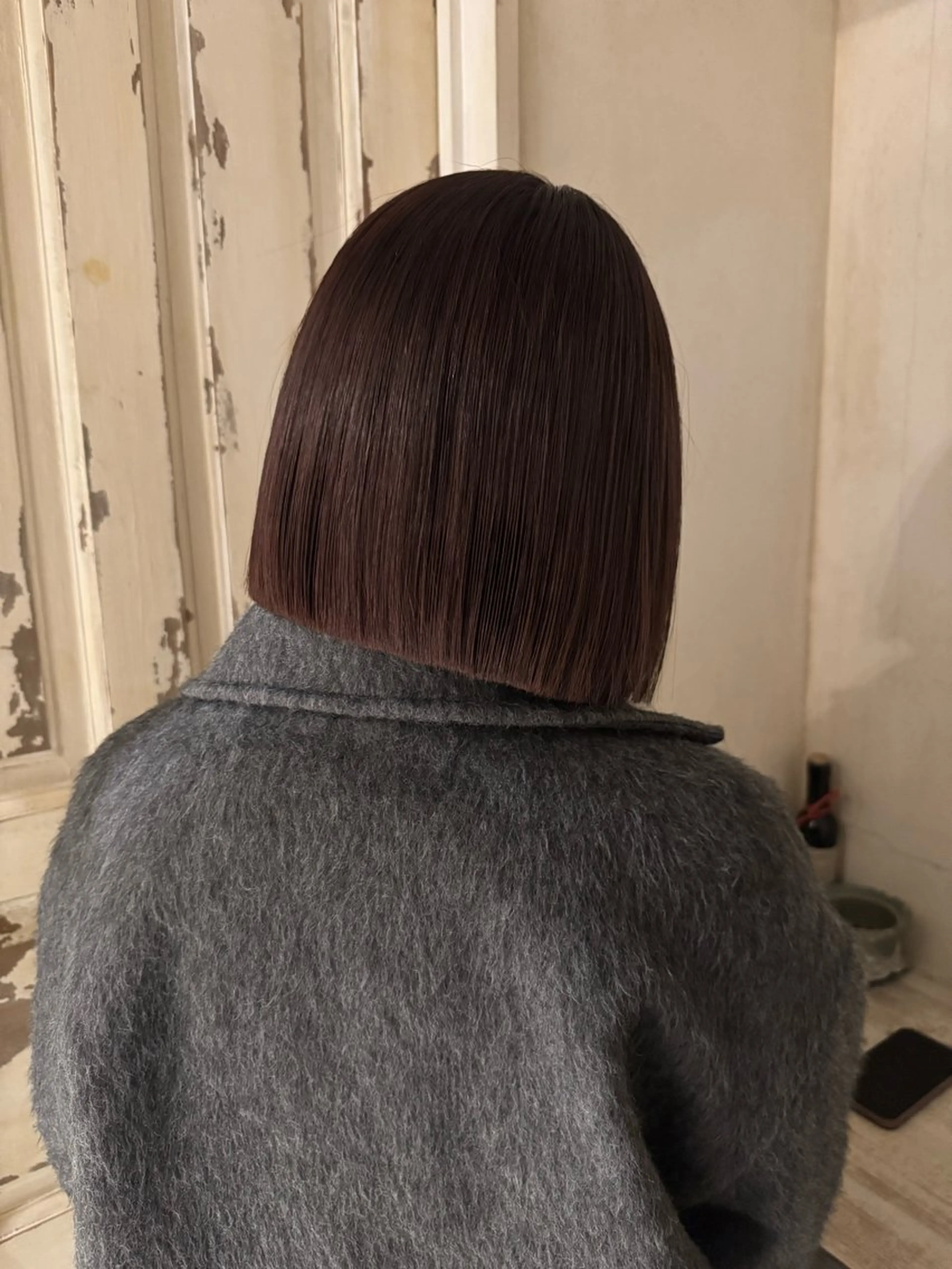 ミディアム カラー 笹原 叶のヘアスタイル