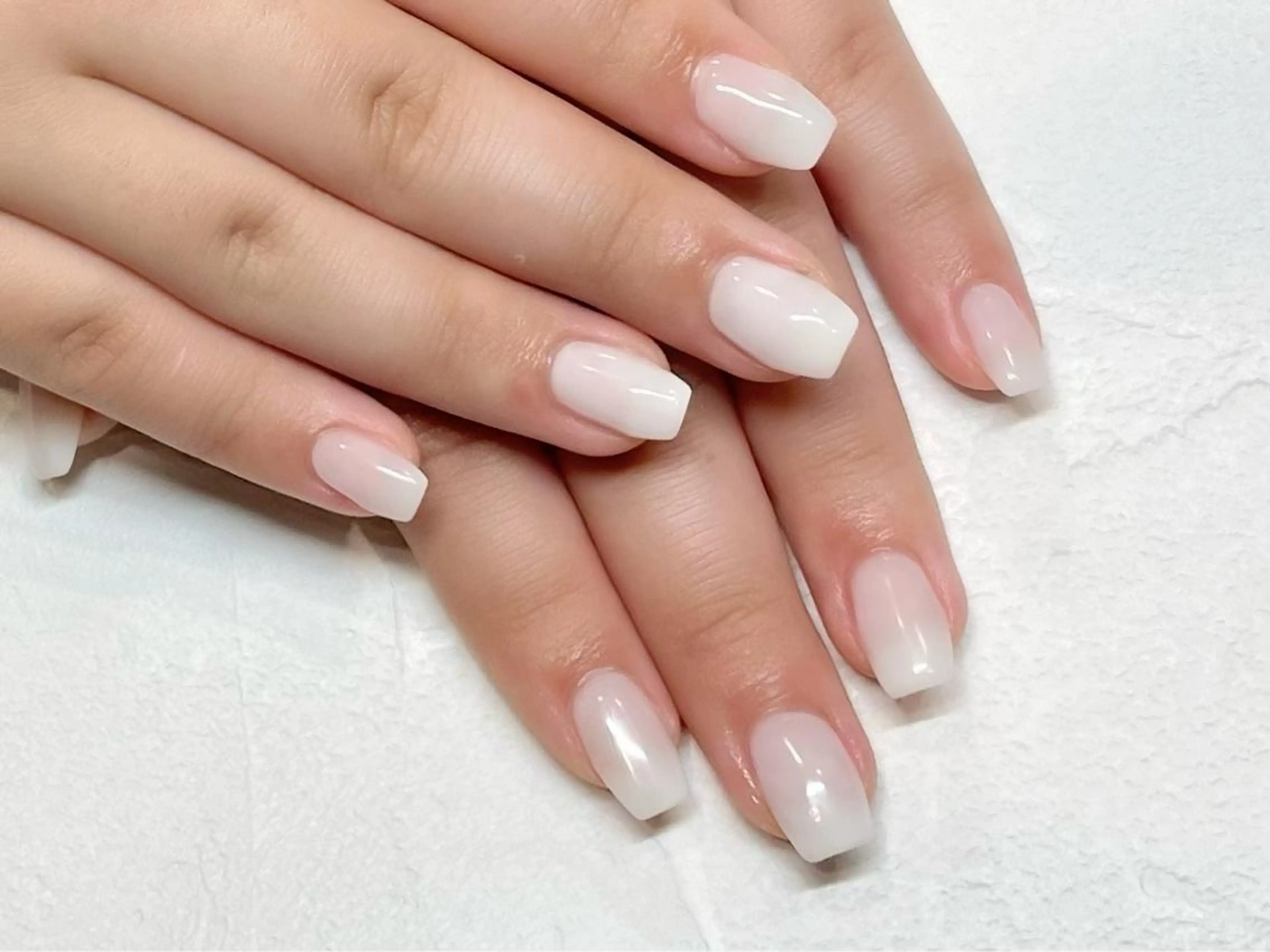 ネイル ワンカラーネイル スカルプネイル ささき れいなのネイルデザイン