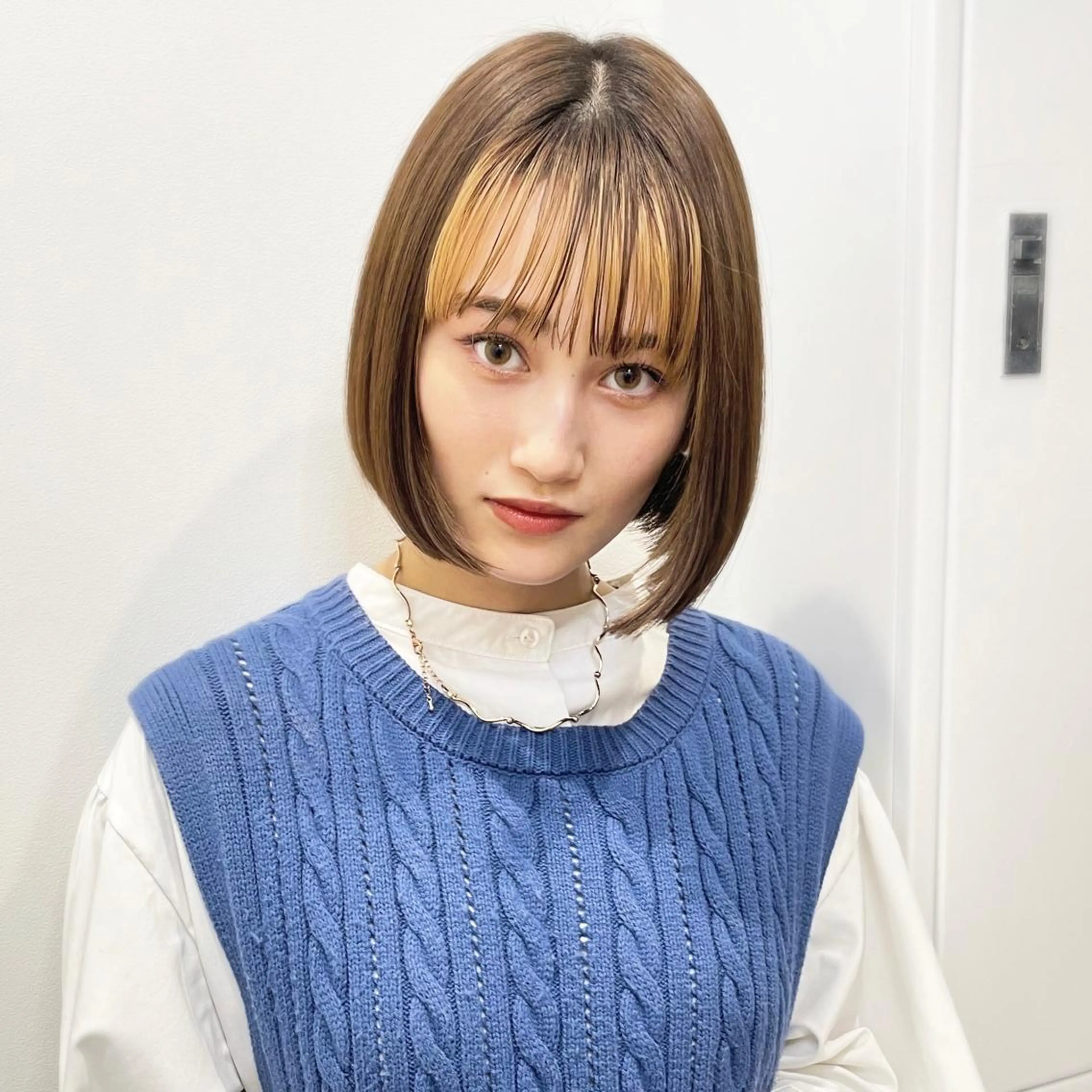 ショート カラー 🦋韓国系指名No1 店長/圓山 祐也🦋のヘアスタイル