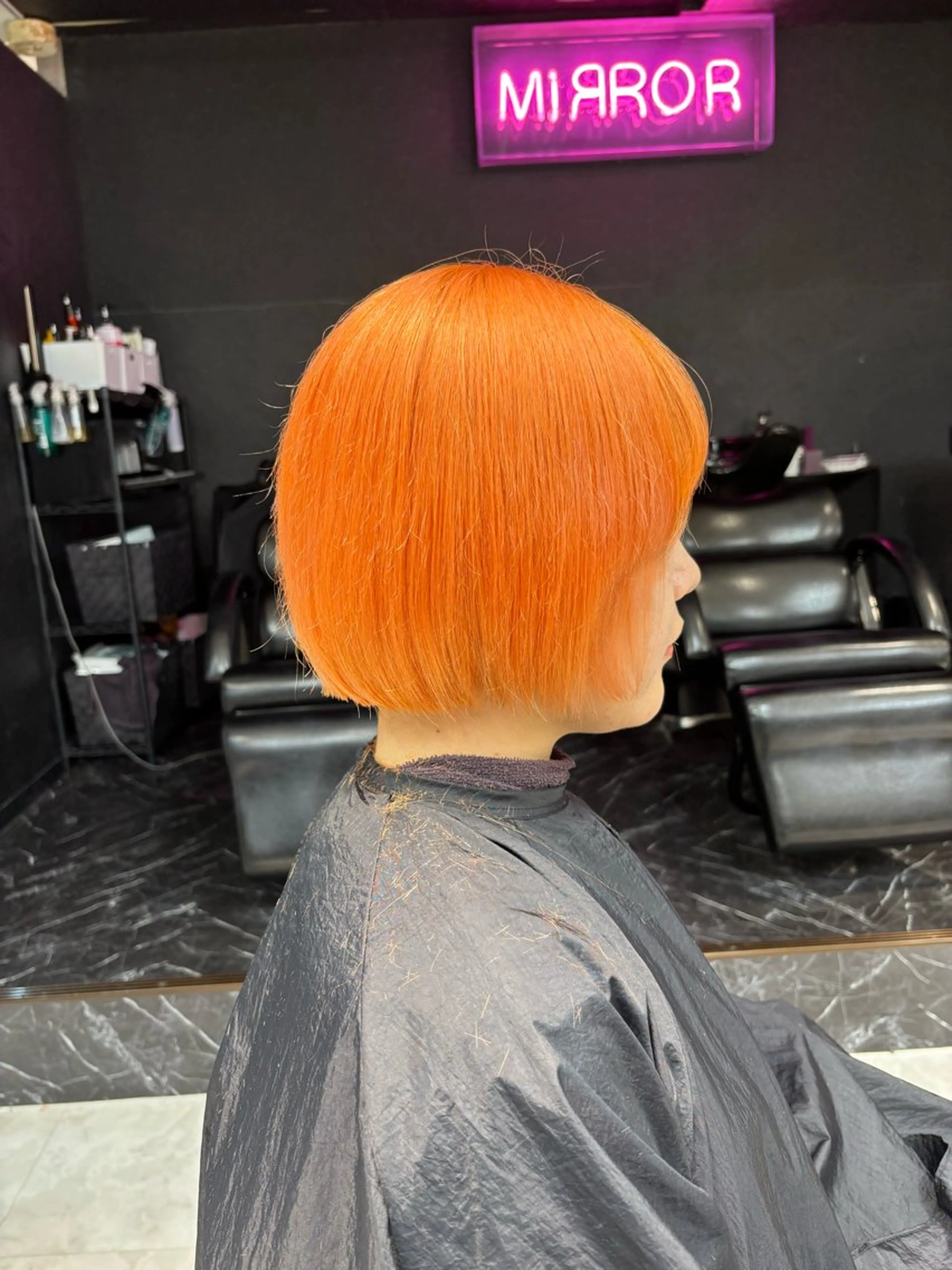 ショート カラー ヘアカラー トリートメント ヘアセット ハイトーンレイヤー 🦋🌷Shuriのヘアスタイル