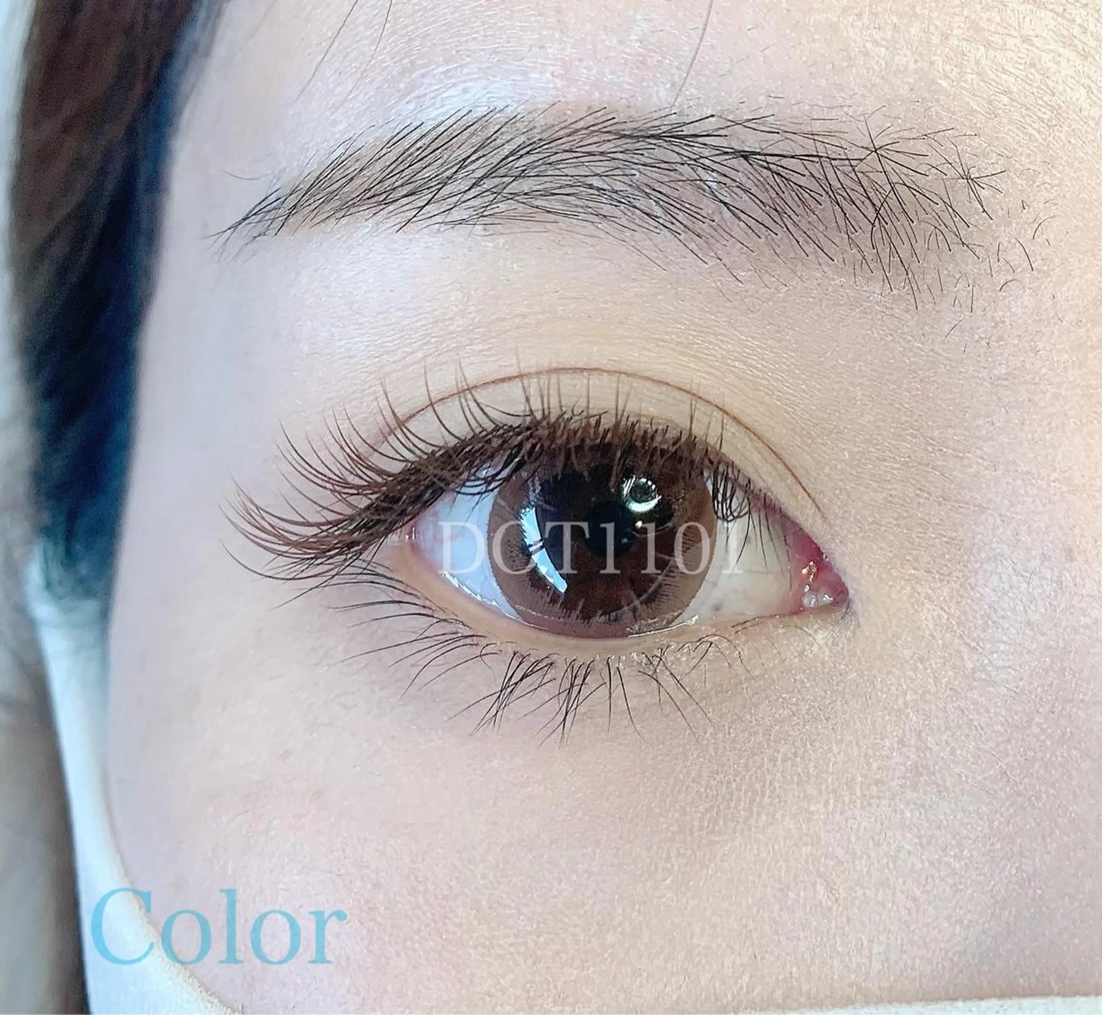 マツエク・マツパ カラーマツエク DOT1101 asami🌼のマツエク・マツパデザイン