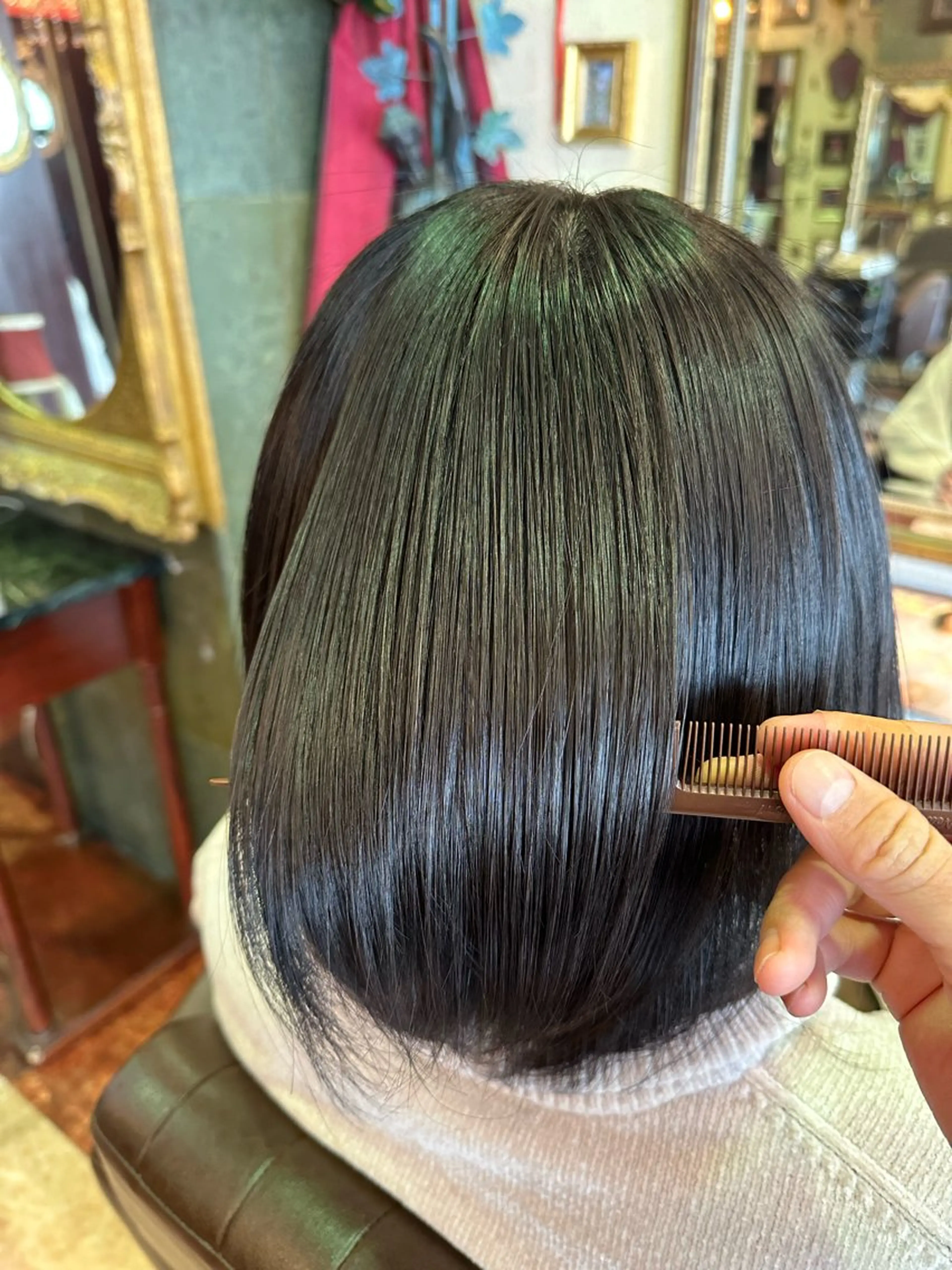 ミディアム 髪質改善 トリートメント 【レイヤー/韓国風 /髪質改善】RINのヘアスタイル