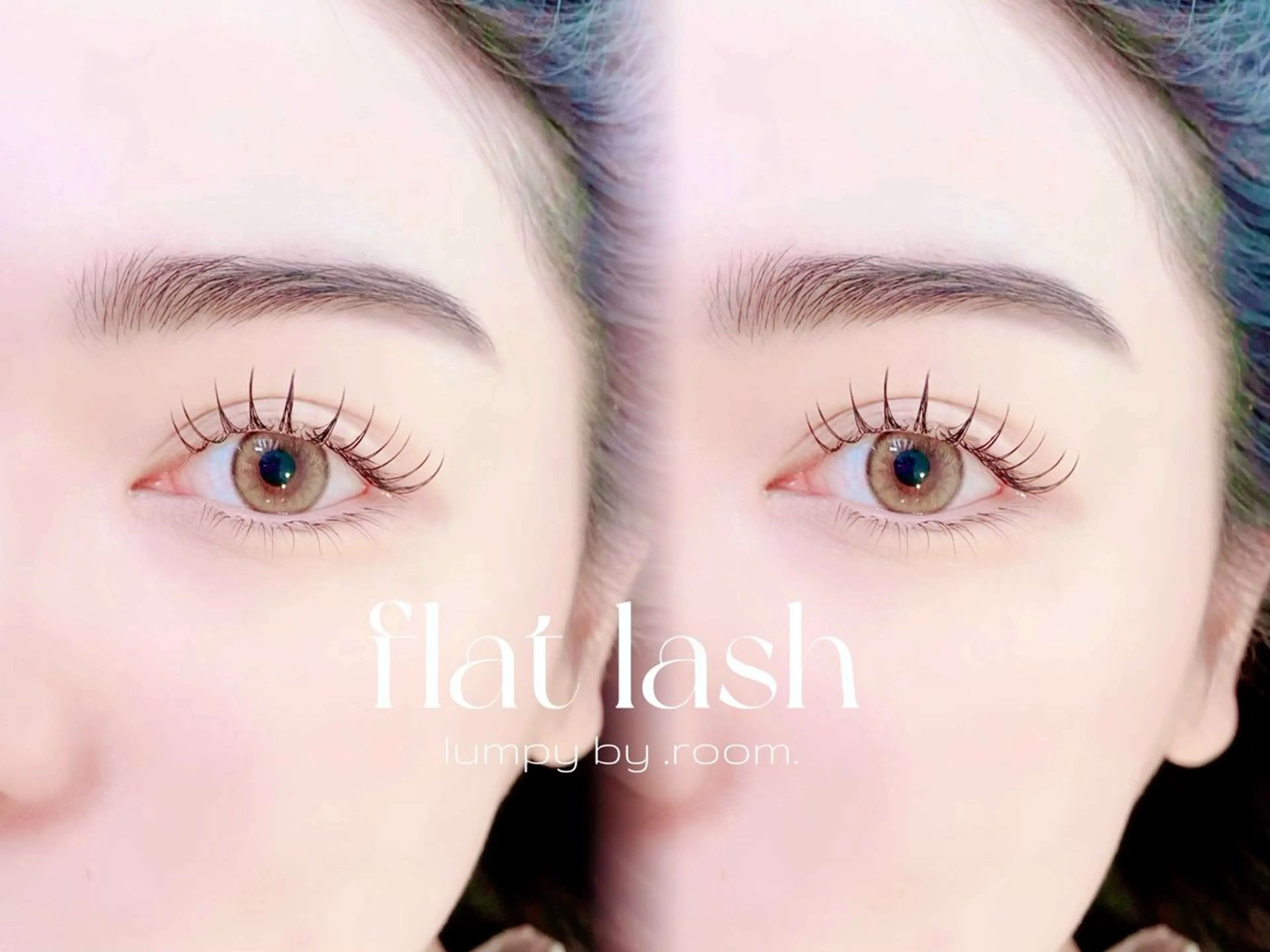 マツエク・マツパ フラットラッシュ Lumpy by .room.所属・lumpy by .room.のマツエク・マツパデザイン