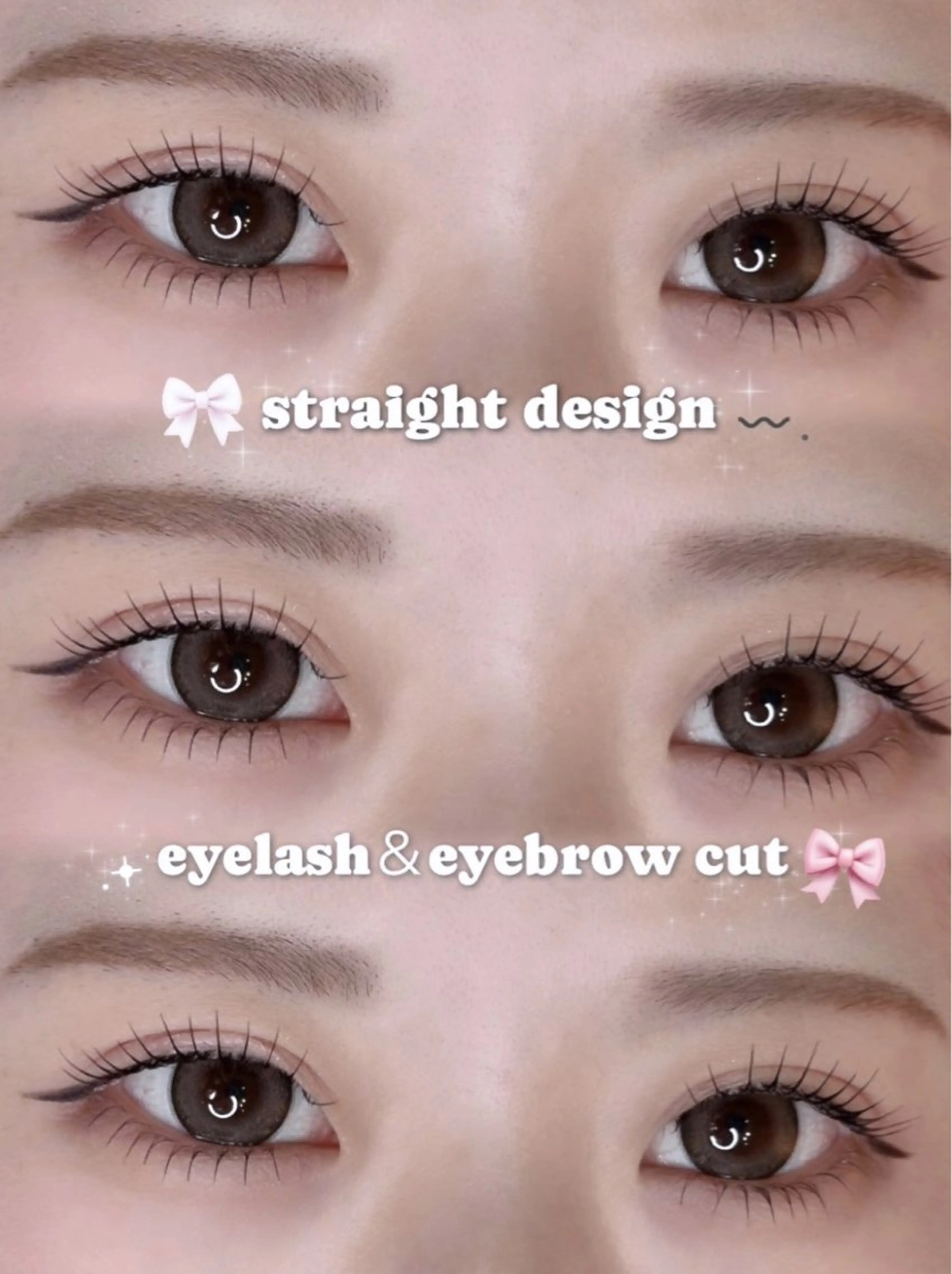 マツエク・マツパ ナチュラル 下まつげエクステ 一重×まつ毛パーマ マツパ Ange.アンジュ 平本咲来のマツエク・マツパデザイン