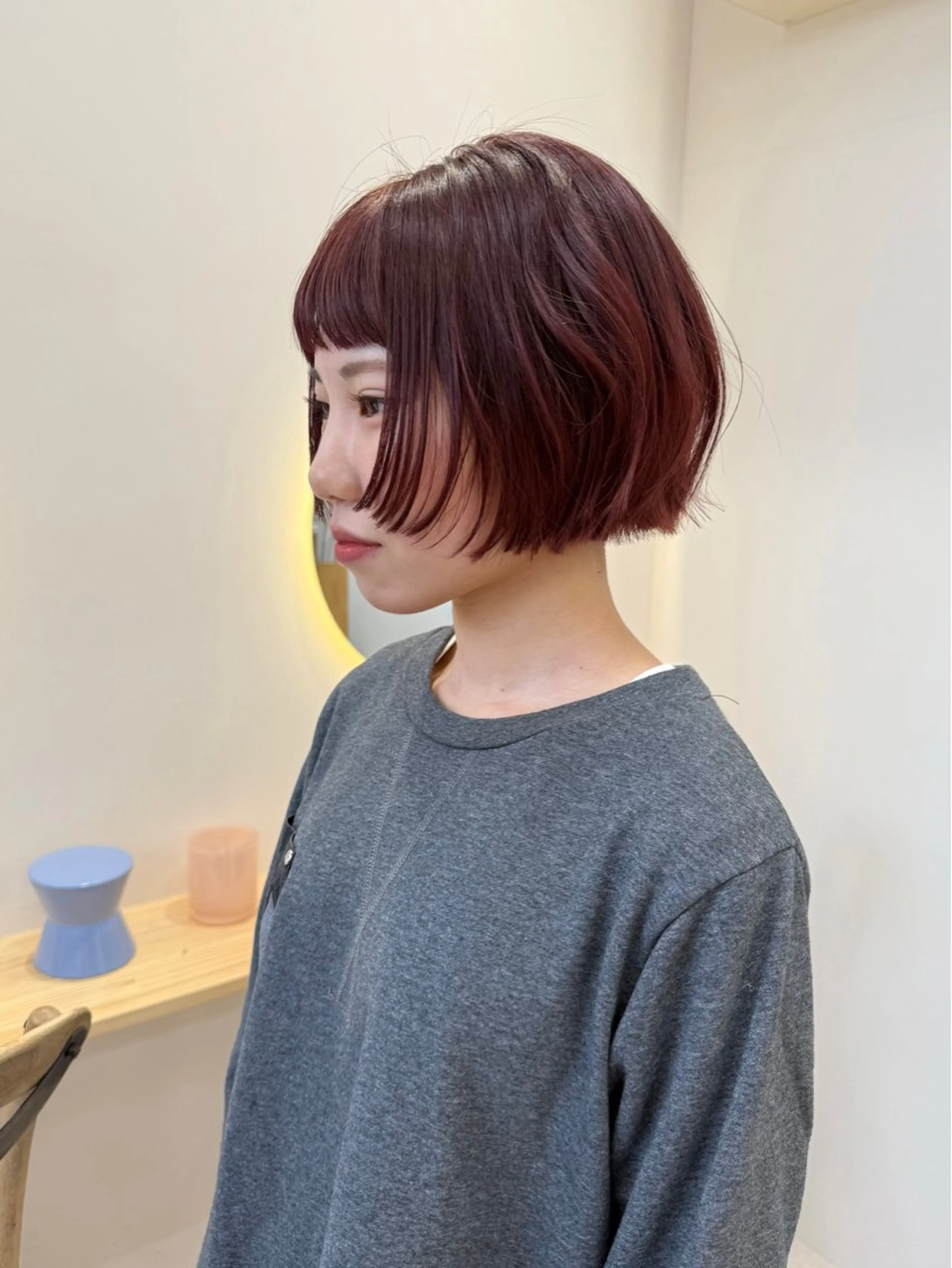 ショート カラー 🪭risa 暖色/レイヤー🪭のヘアスタイル