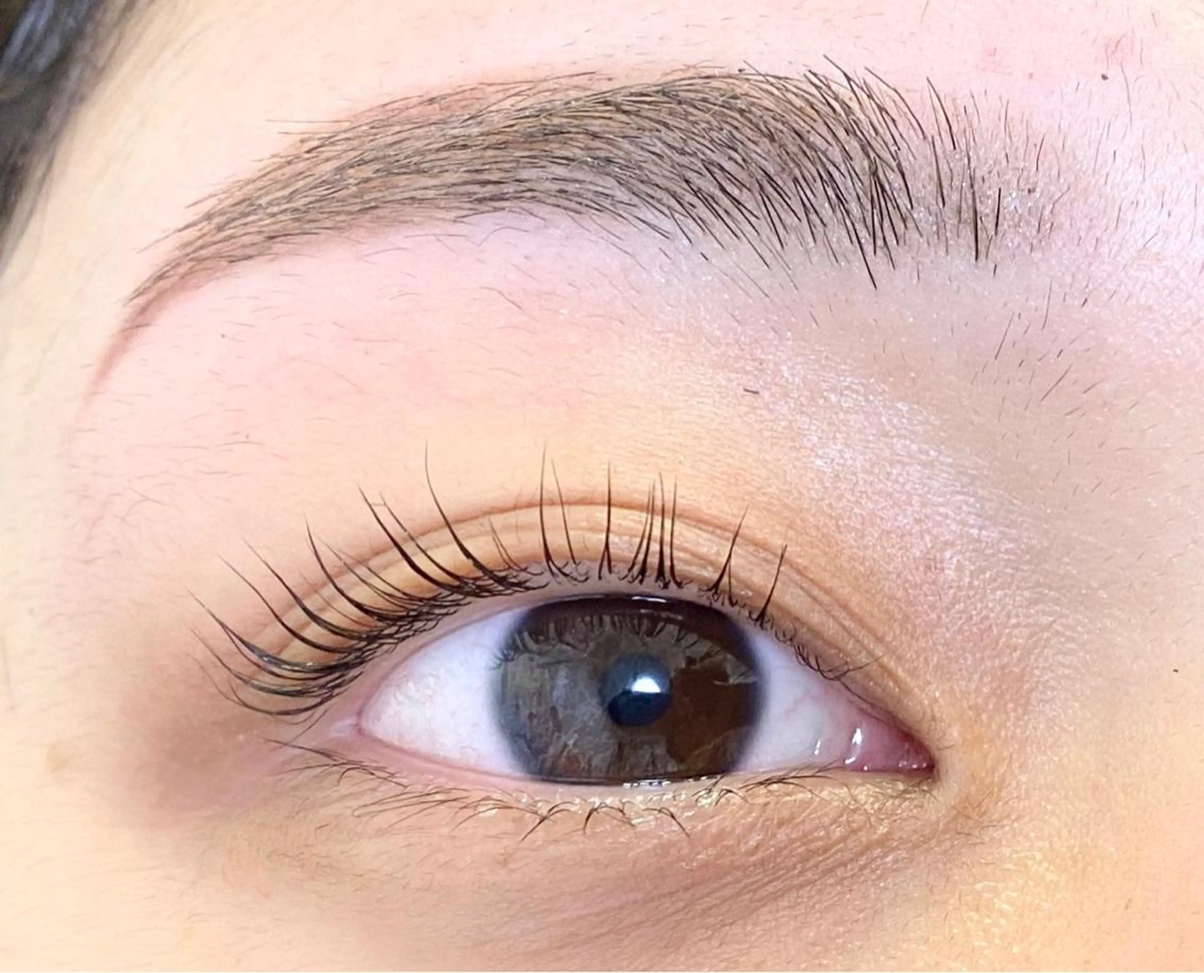 ulu beautysalon所属・アイブロウモデル募集 Yukiの眉毛・アイブロウイメージ