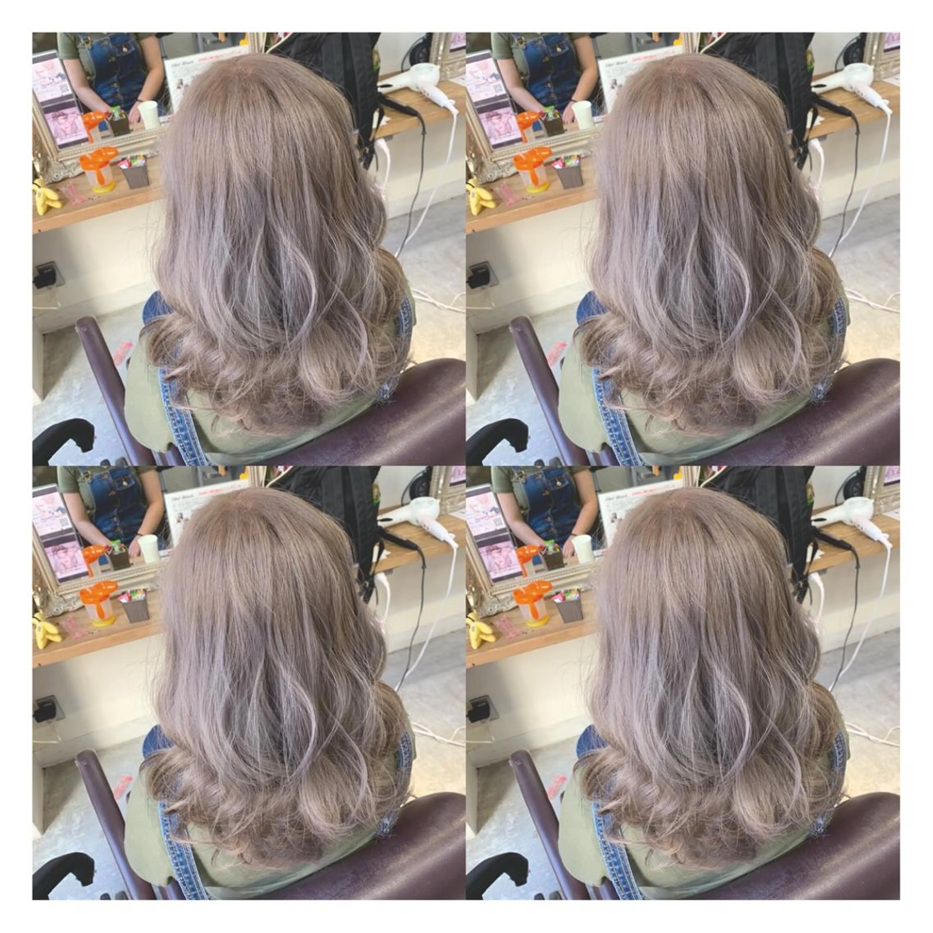 セミロング カラー ヘアアレンジ ange☞ soutaのヘアスタイル