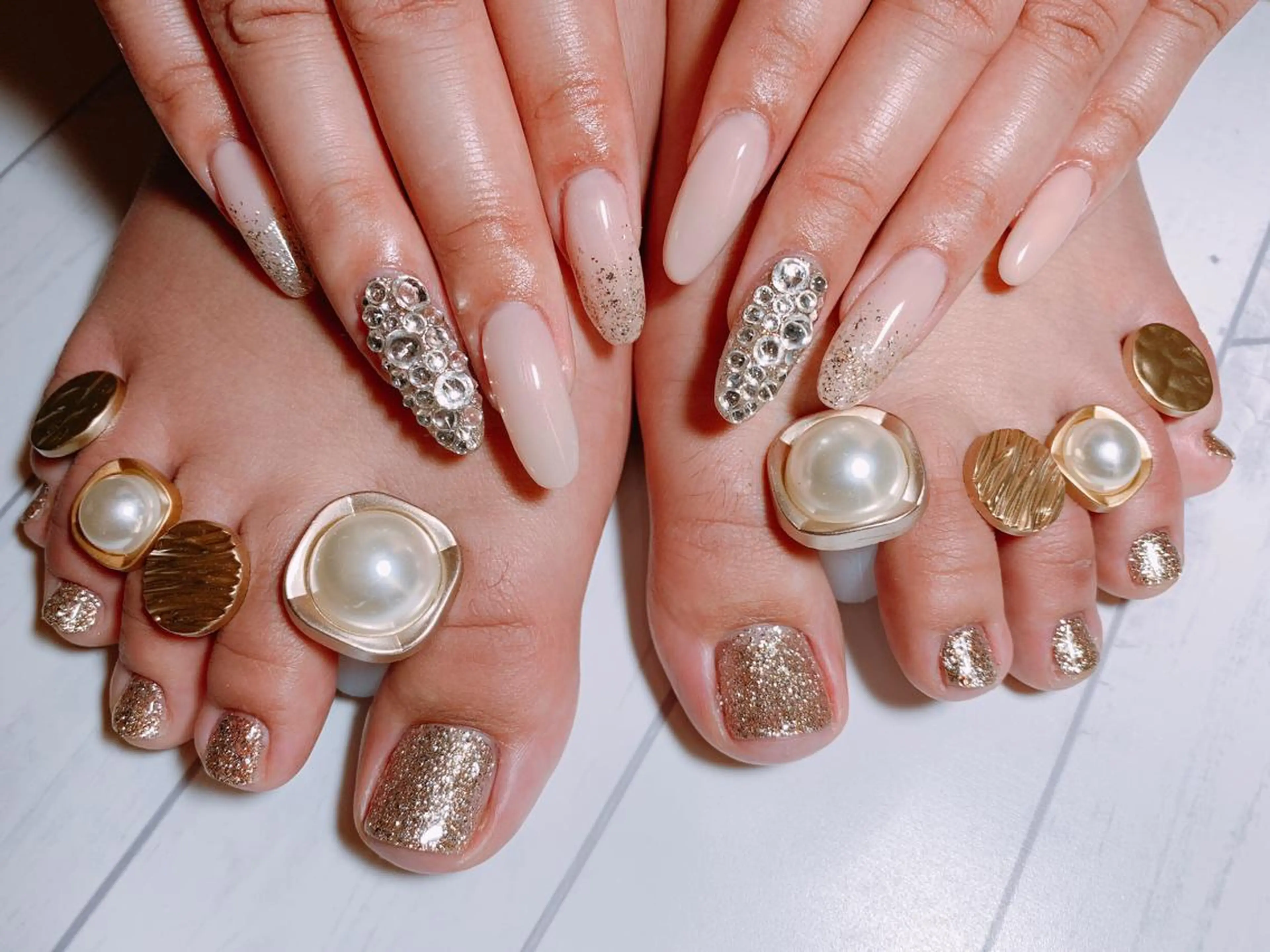 ネイル フットネイル ワンカラーネイル スカルプネイル Nail &Beauty Salon ☆Kirari☆所属・ビューティサロン ☆Kirari☆のネイルデザイン