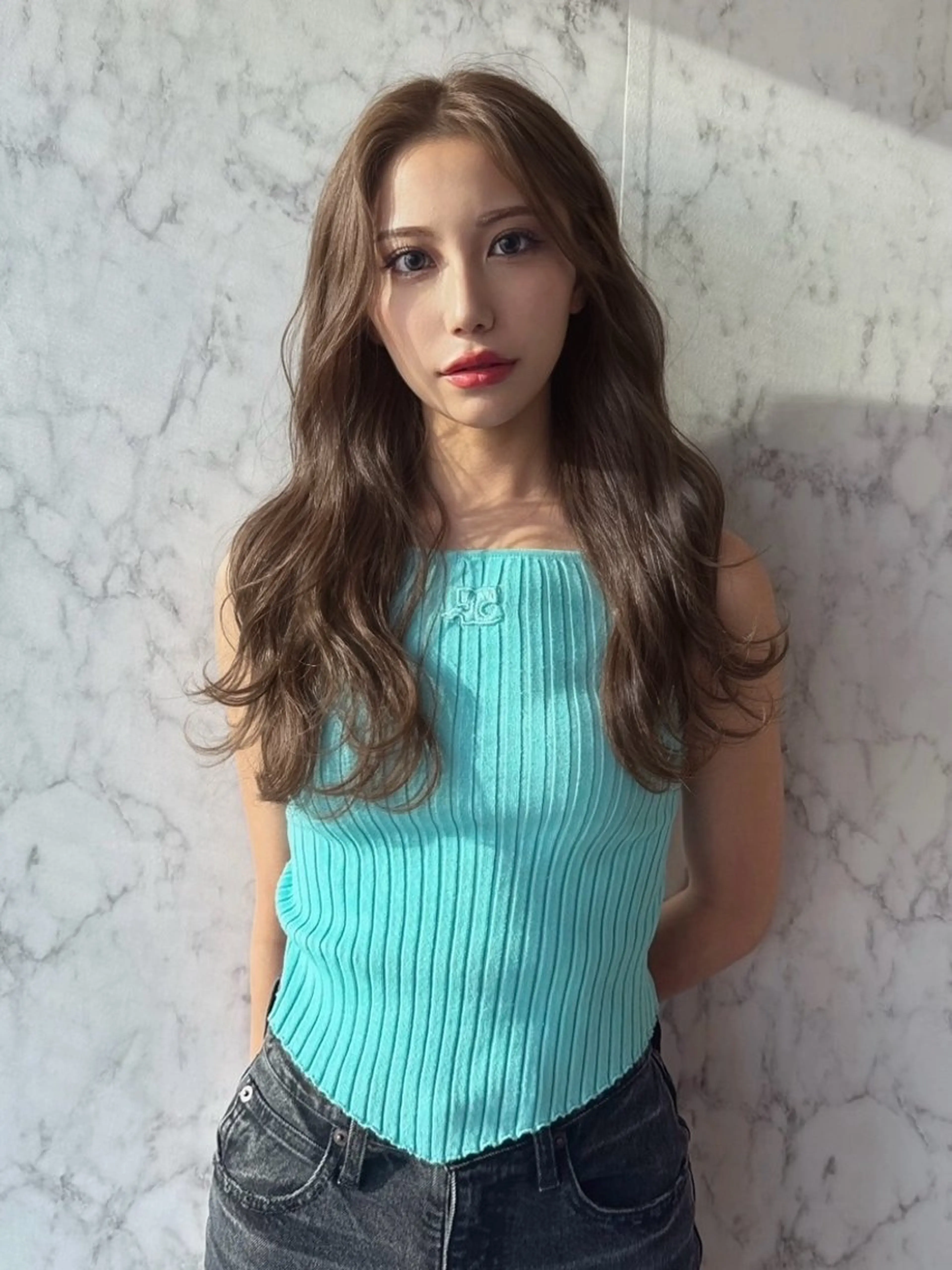 ロング カラー wixy    mimi所属・栄/レイヤー/ 韓国ヘア/SHOYAのヘアスタイル