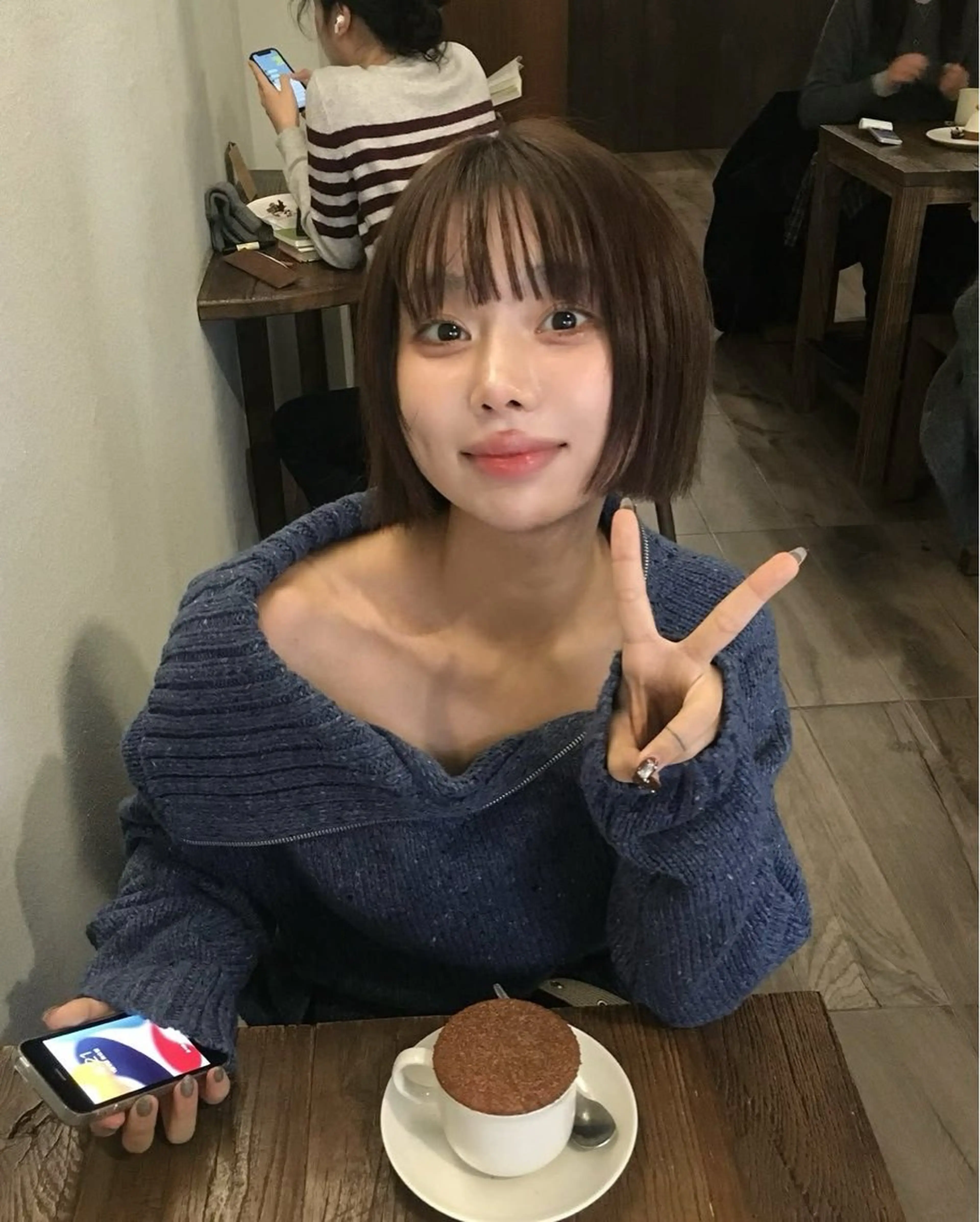 ショート rizu　/ ボブ /中明度カラー❤︎のヘアスタイル