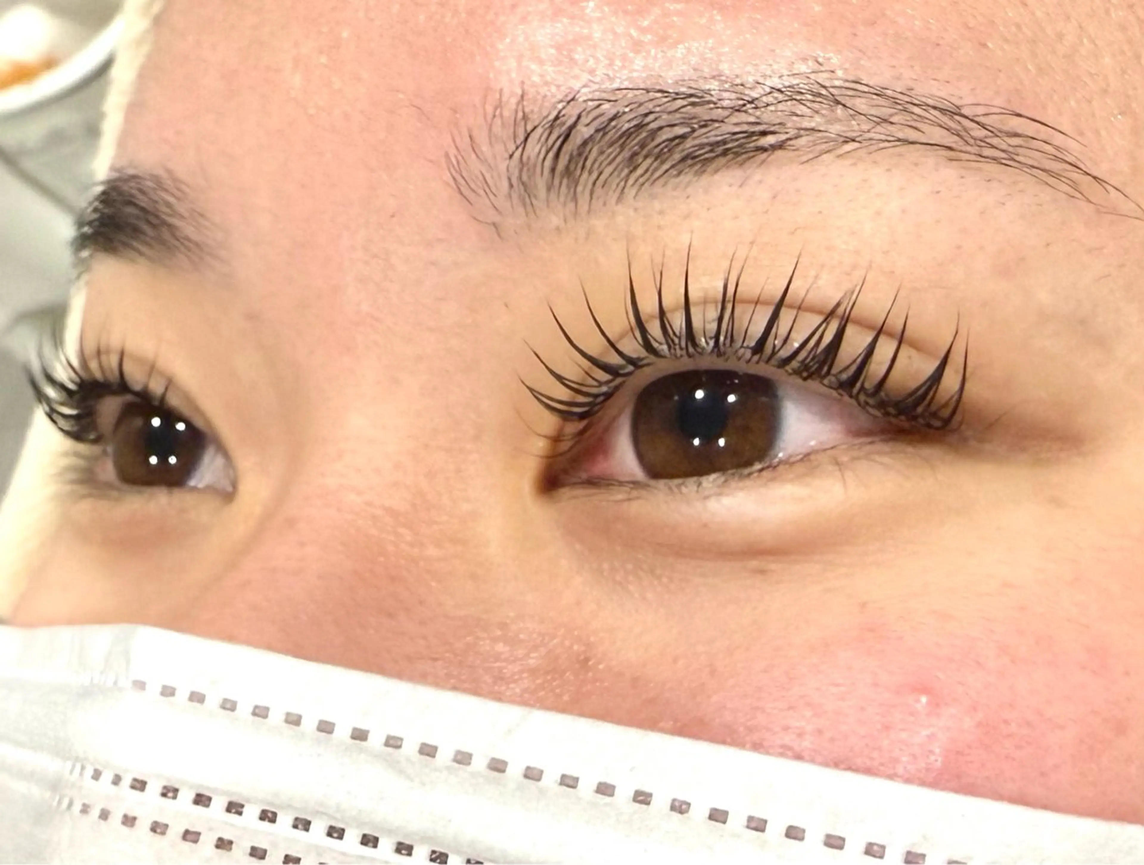 【ミニモ学割対象メニュー】🎀ིྀまつげパーマ《パリジェンヌstyle》コーティング込の写真