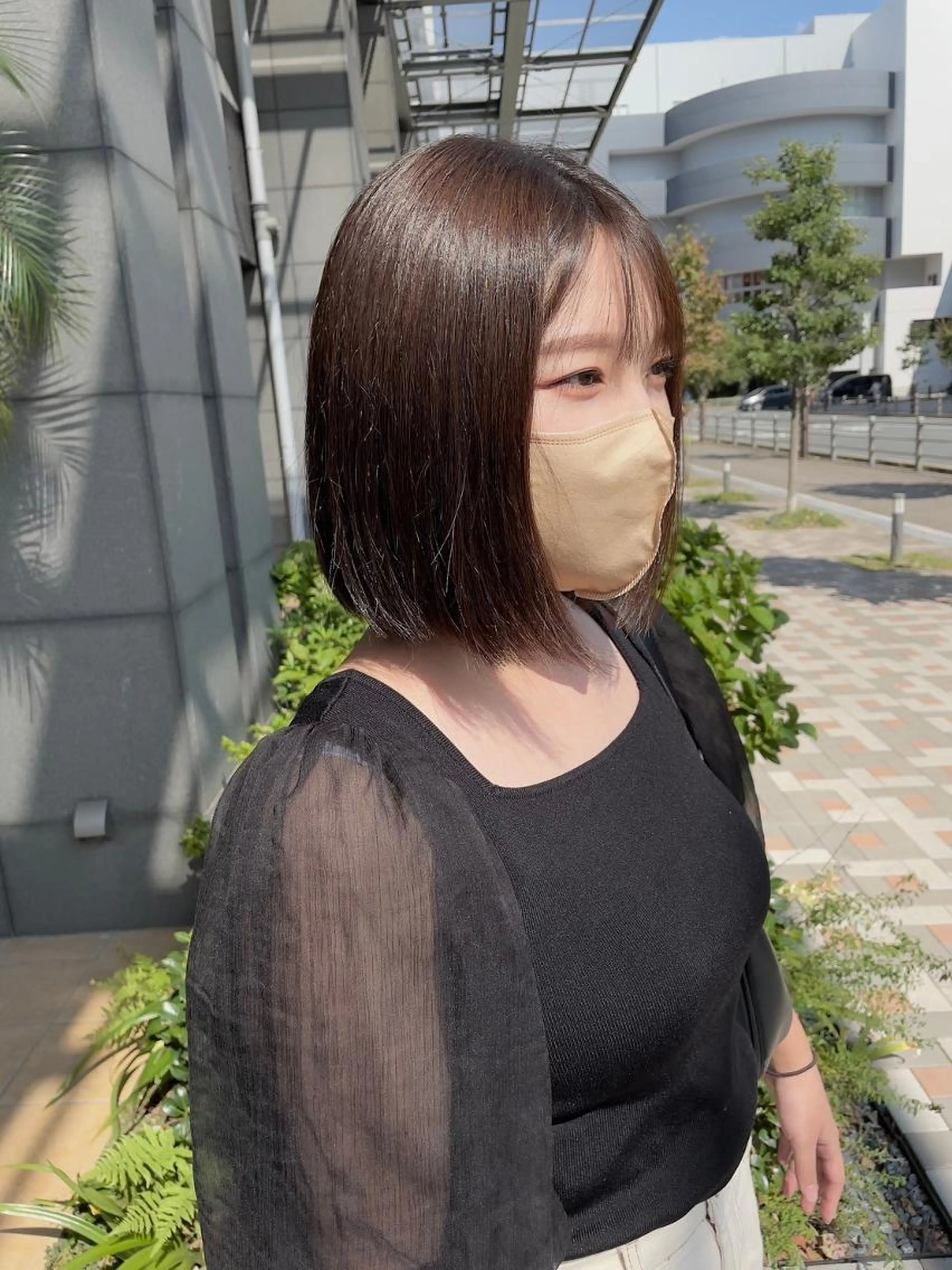 【美髪に✨️】縮毛矯正+ケアトリートメント￥18000→￥12900の写真