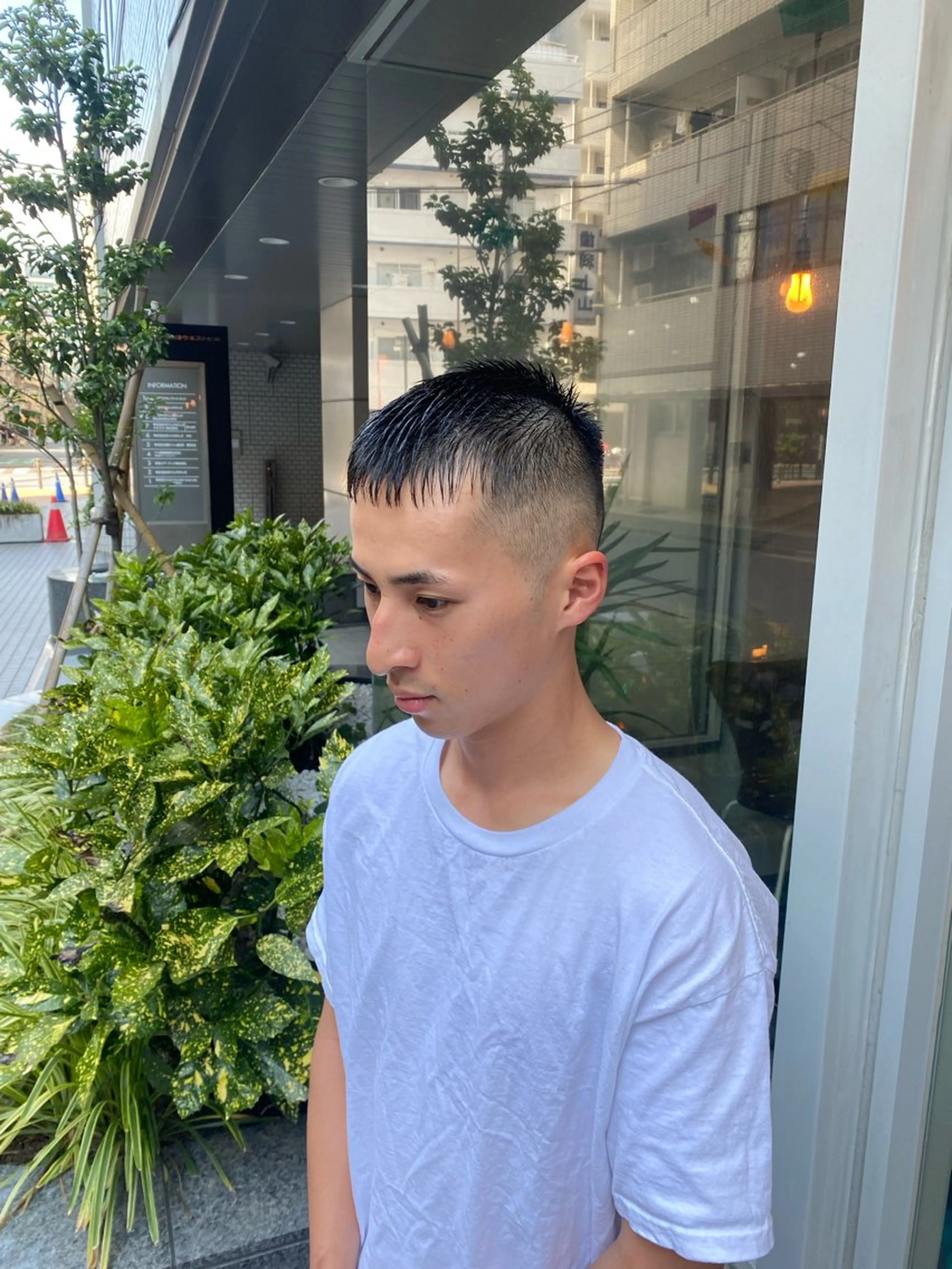 ショート メンズ フェードカット カット Riganuts池袋 Hayato✂︎のヘアスタイル