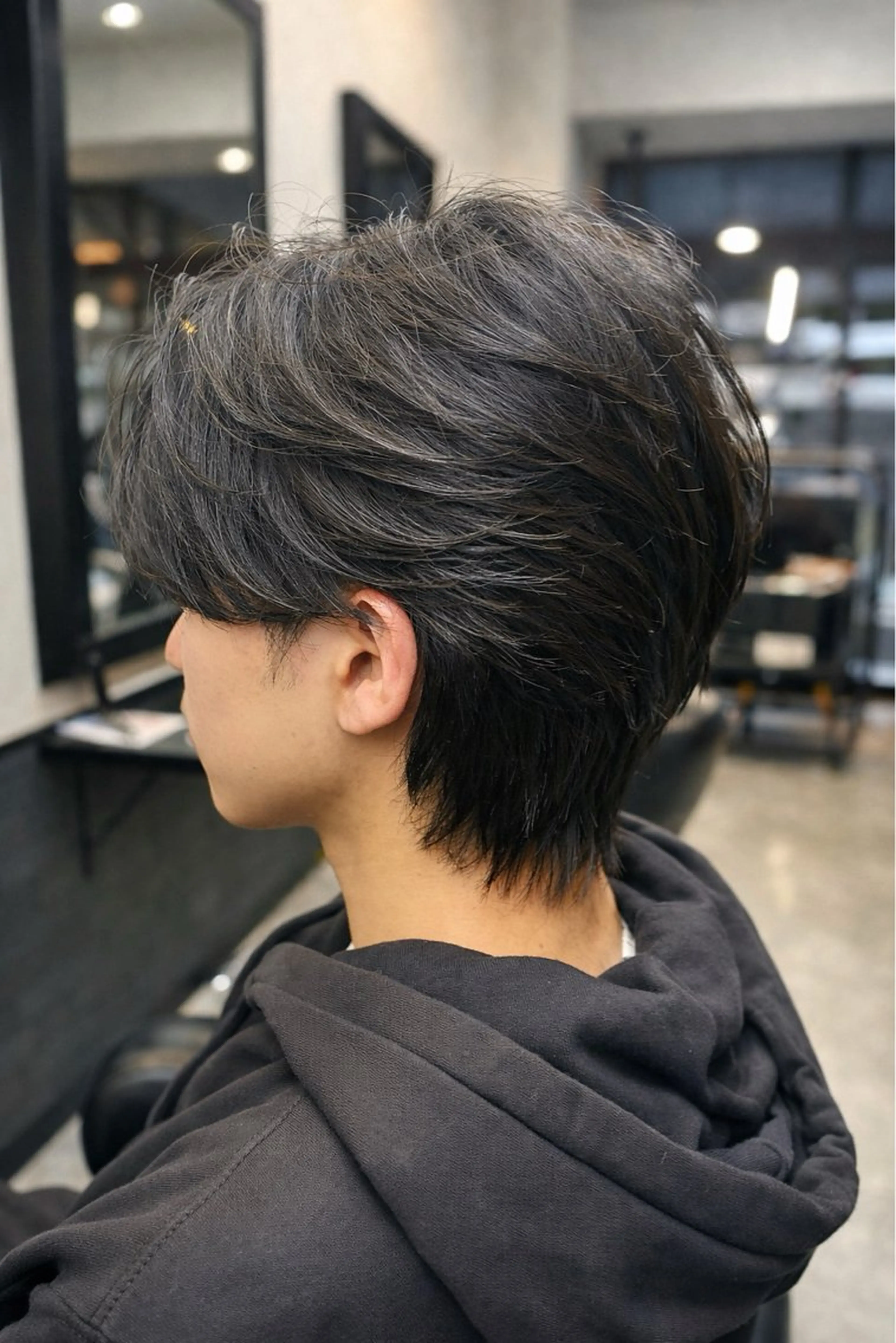 ミディアム カット パーマ MEN'S SEEK所属・石井 圭祐のヘアスタイル