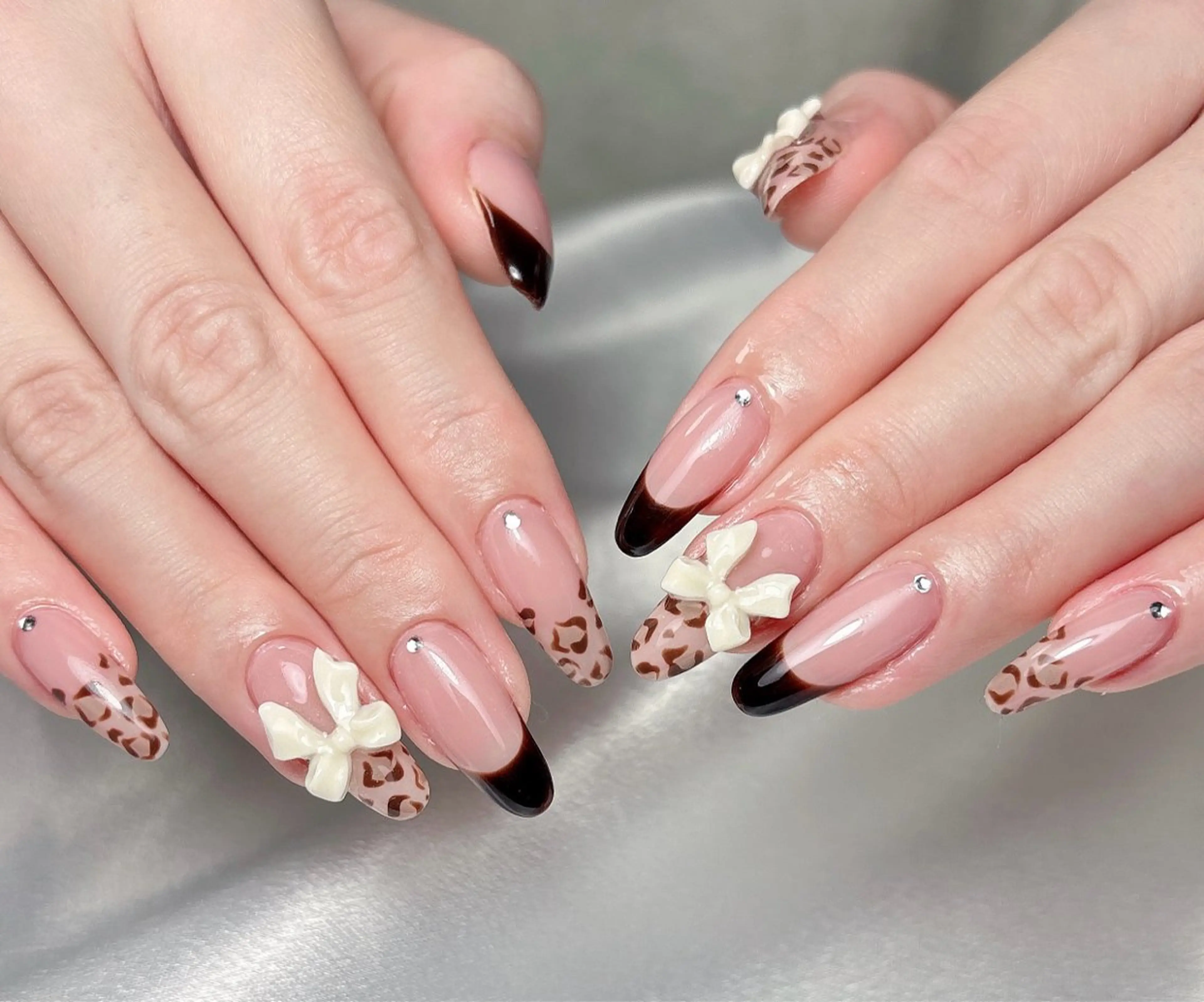 ネイル ハンドネイル Aura  Nail 長さだし/パラジェルのネイルデザイン