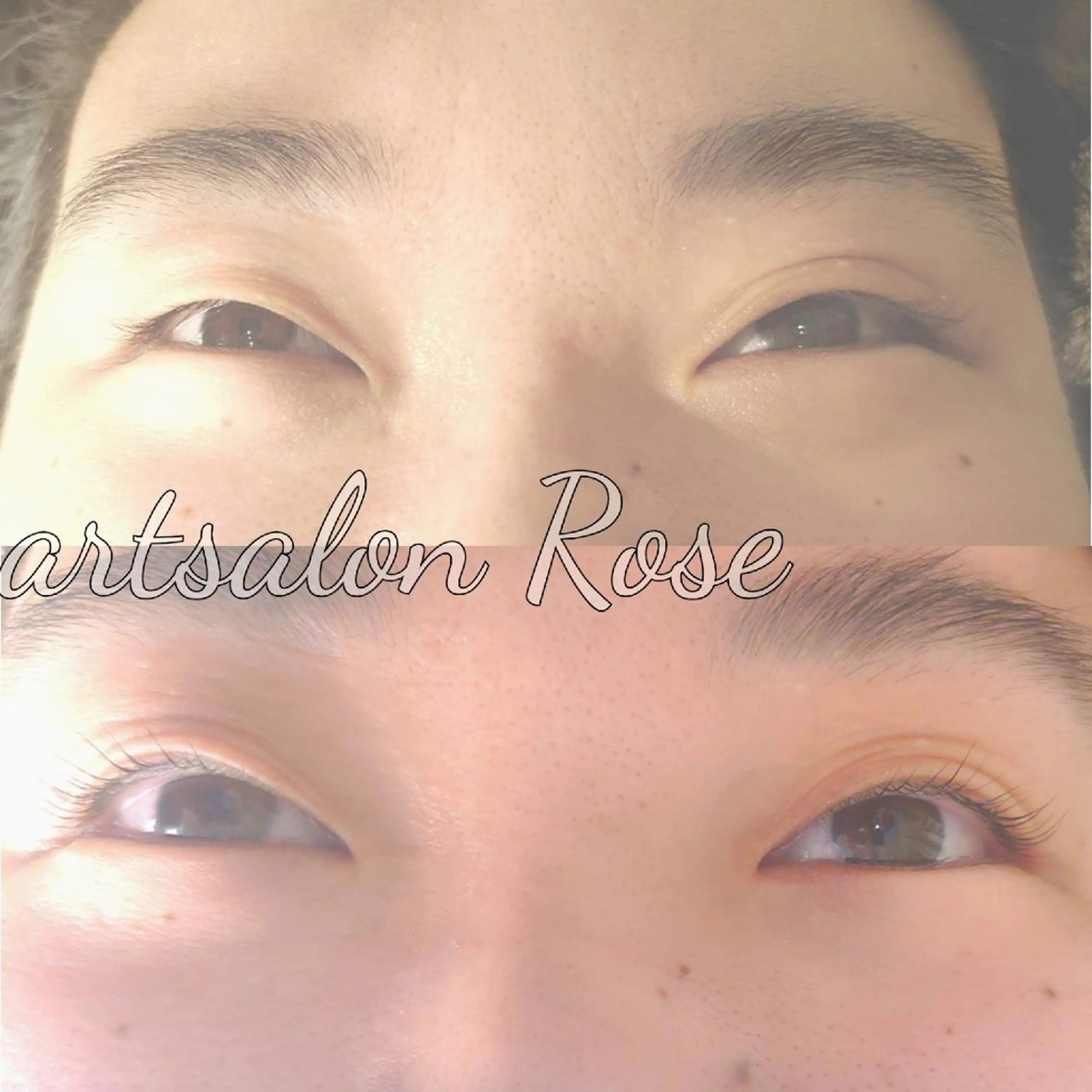 マツエク・マツパ パリジェンヌラッシュリフト まつげパーマ マツパ アートサロン ロゼ　AIのマツエク・マツパデザイン