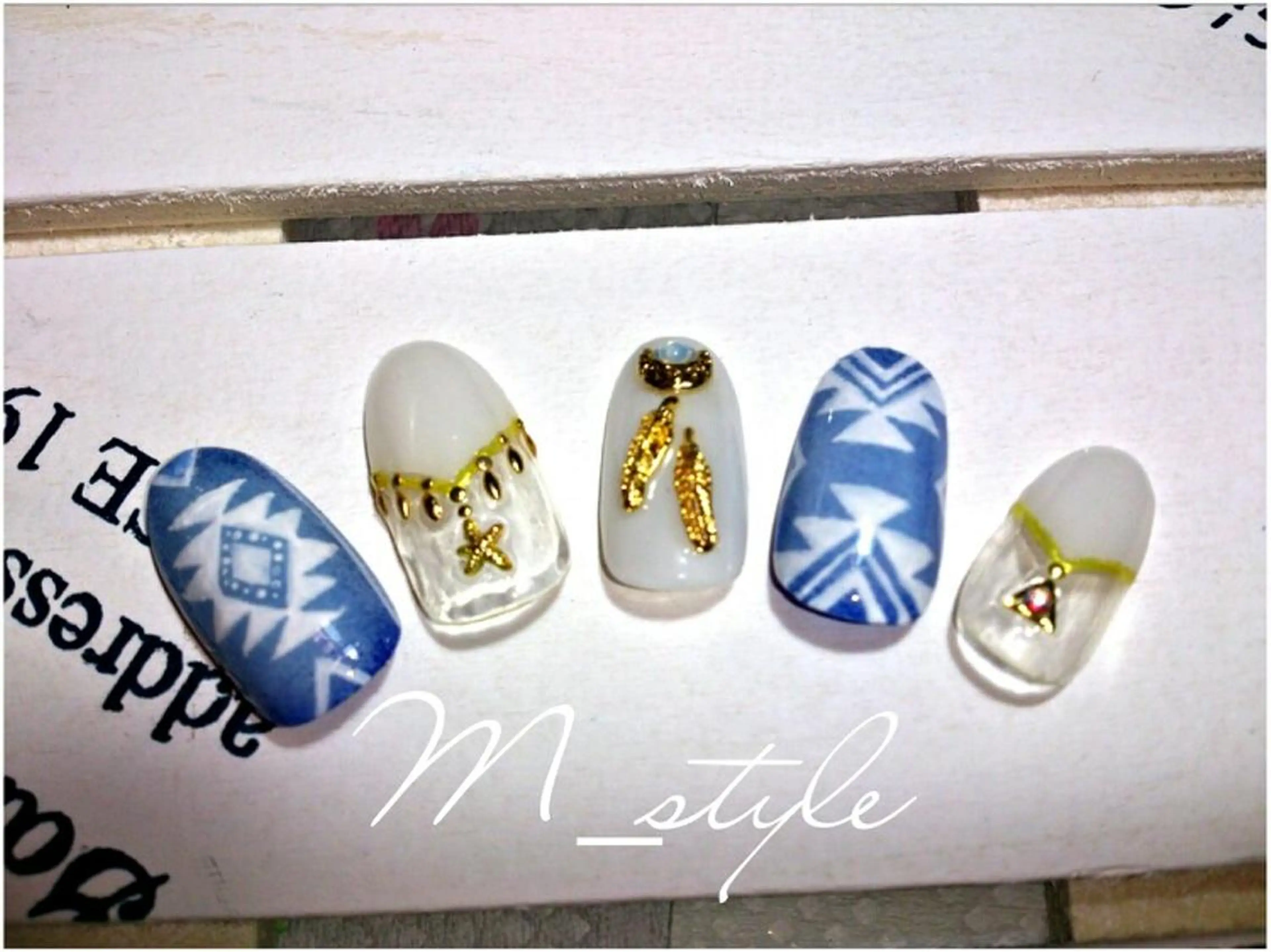 ネイル 下妻市ﾈｲﾙｻﾛﾝ M_styleのネイルデザイン