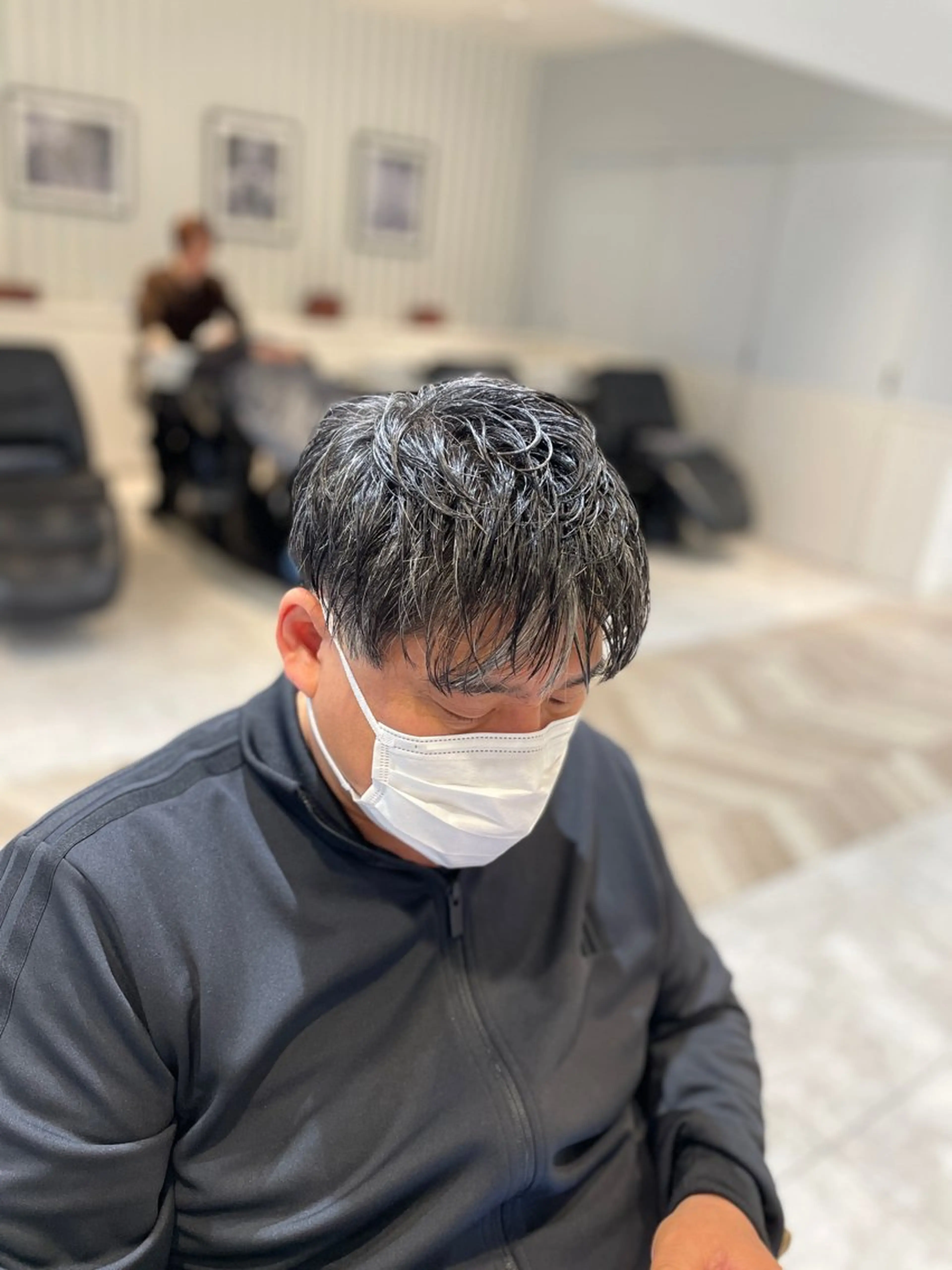 ショート メンズ カット メンズパーマ/カット / 古川 諒のヘアスタイル