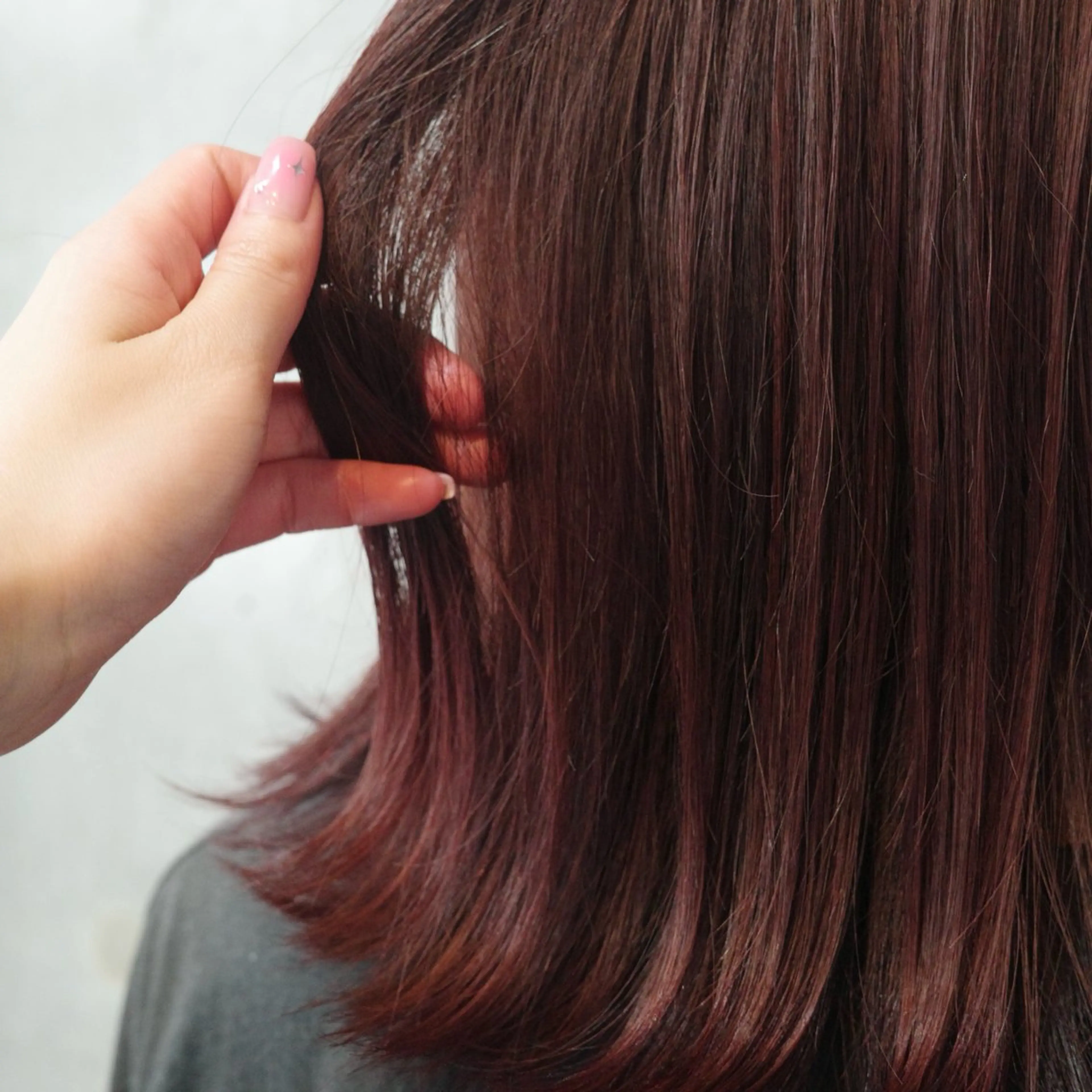 カラー ブリーチ ブリーチなしカラー Sog所属・manami/艶髪 /くすみカラーのヘアスタイル