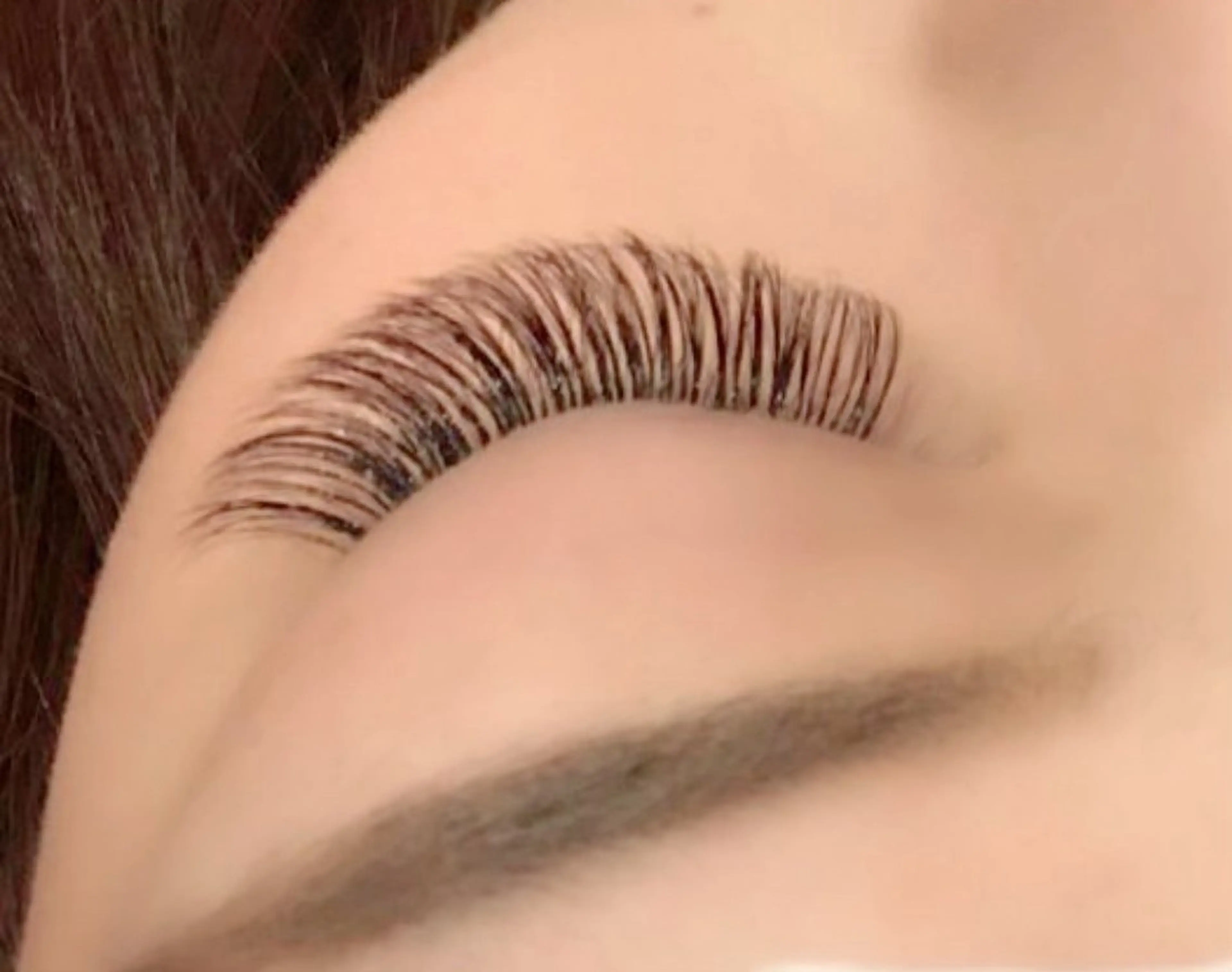 マツエク・マツパ フラットラッシュ 一重×まつ毛パーマ マツエク SINCERELY シンシアリー🌈のネイルデザイン