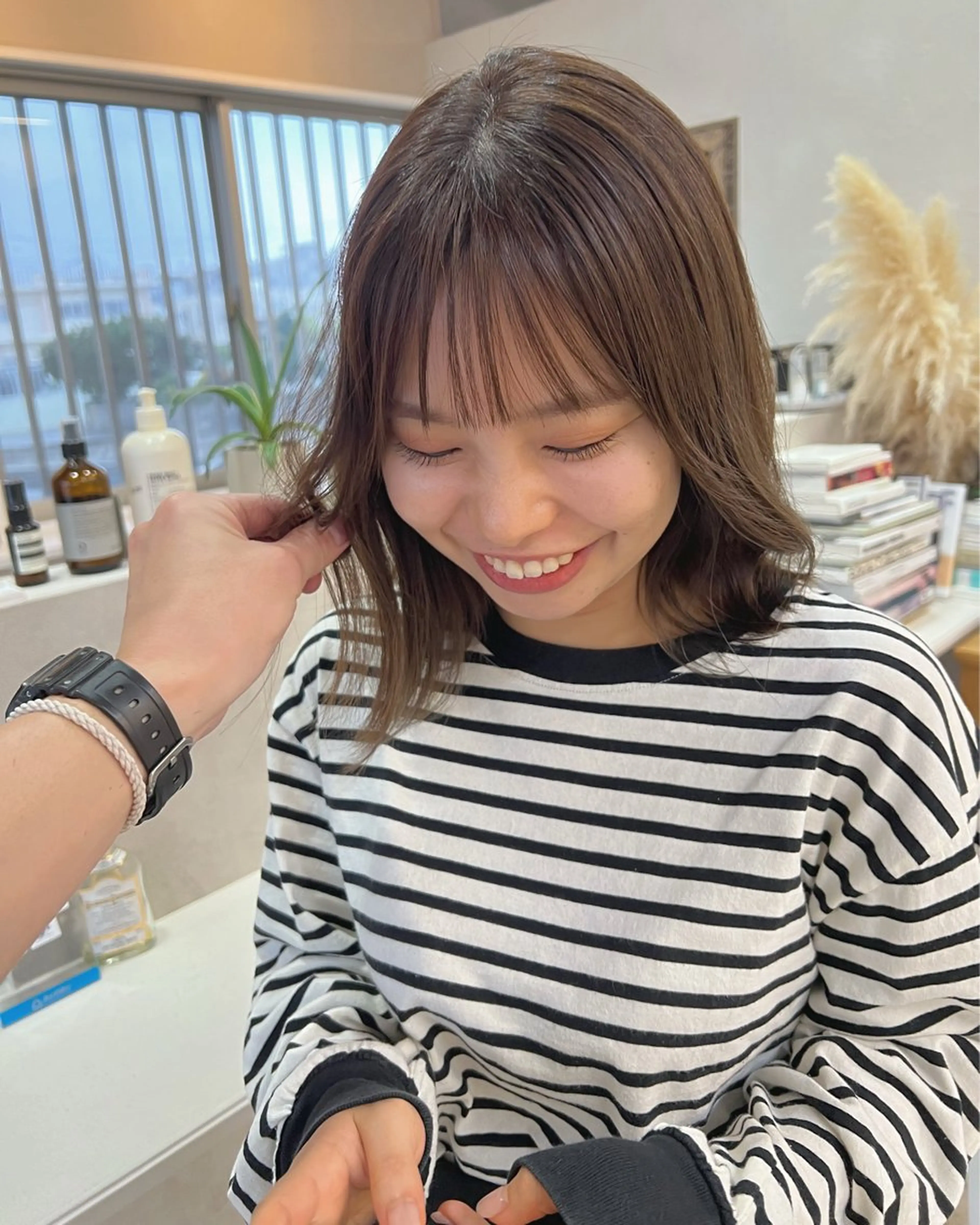 ショート カラー テトネ タカシのヘアスタイル