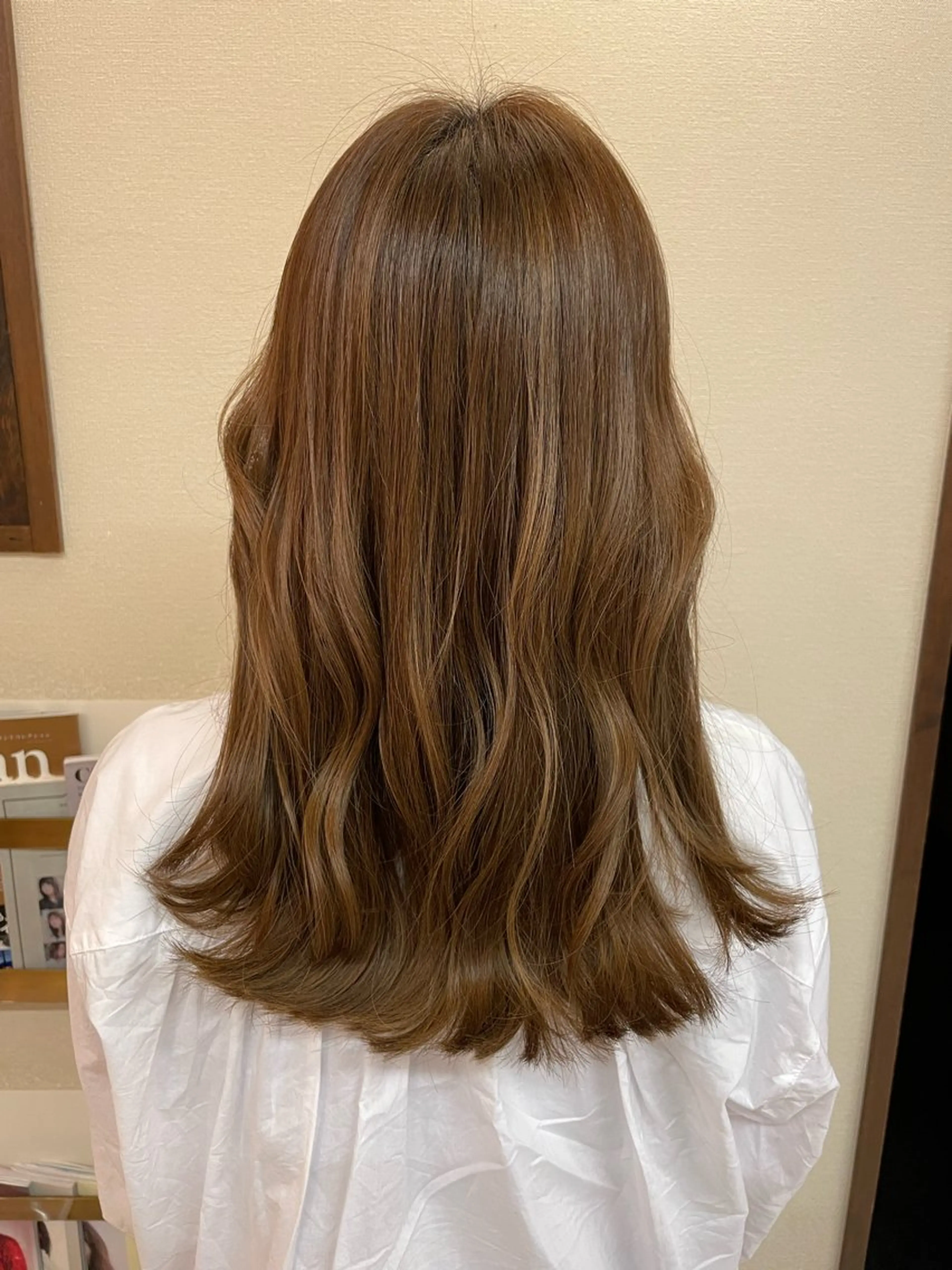 セミロング カバーヘアブリス上尾店所属・飯田 萌友のヘアスタイル