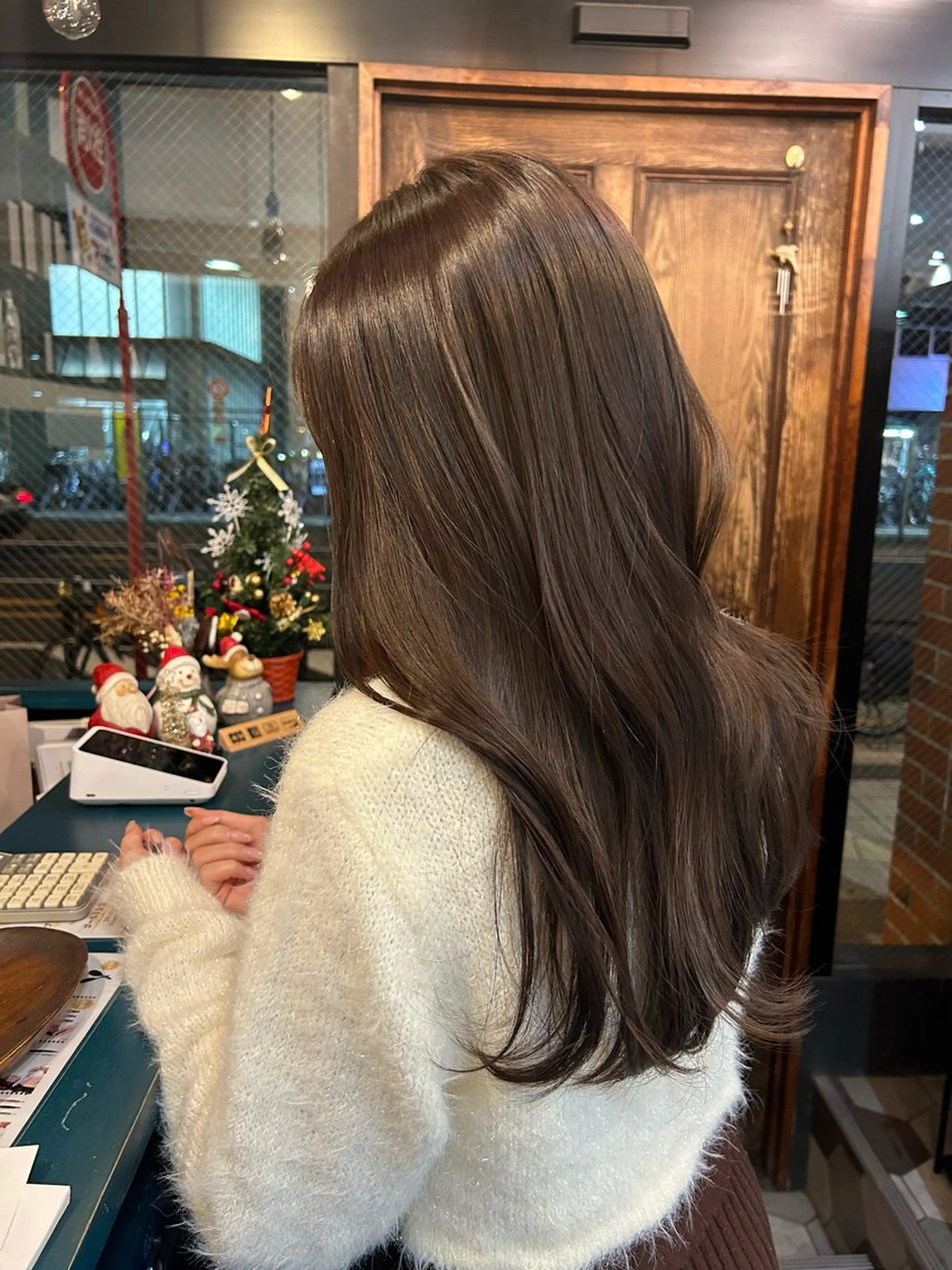 ロング カラー カット ヘアカラー nina/髪質改善 /柔らかな艶髪🫧のヘアスタイル