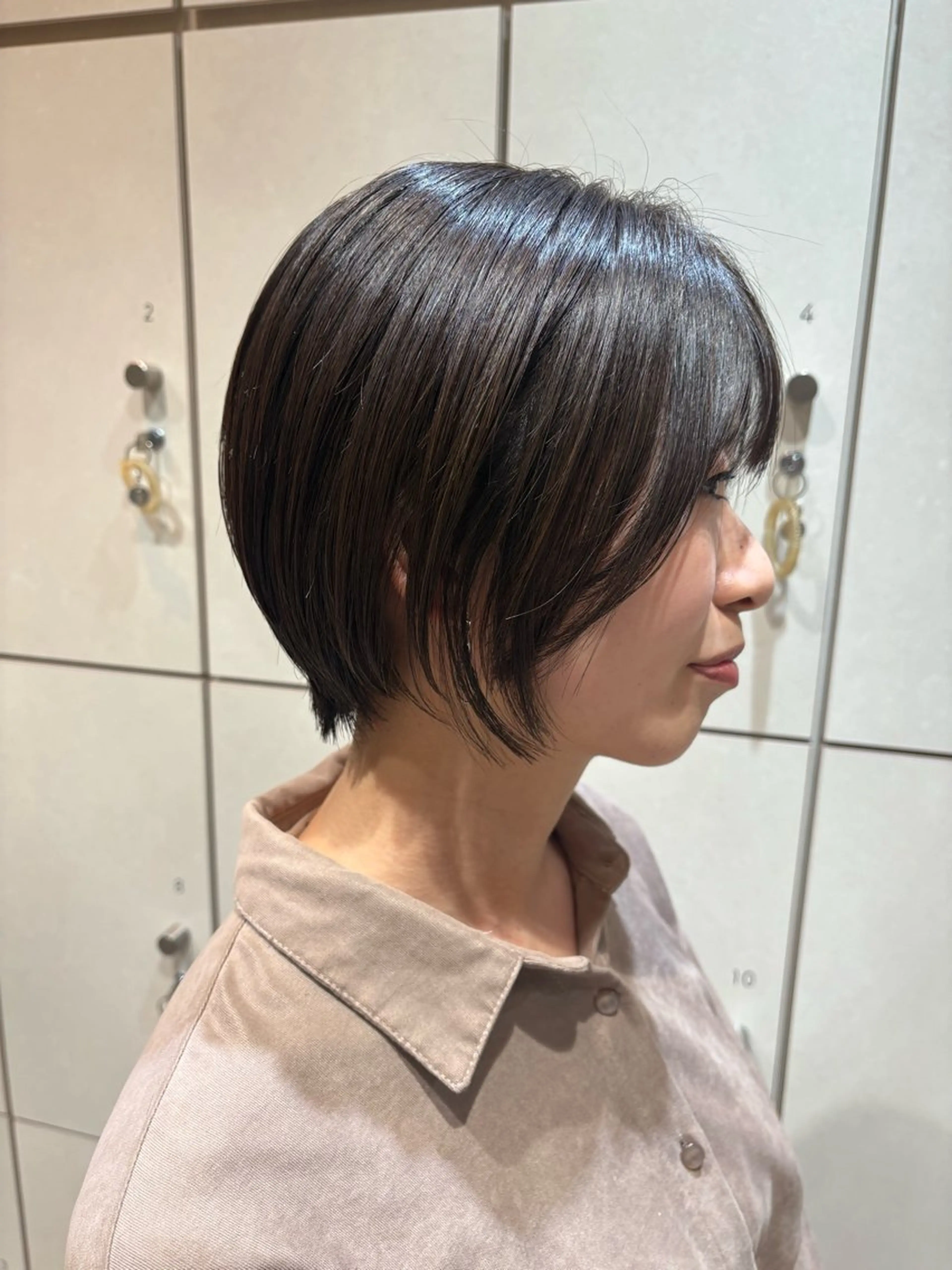 ショート ショートヘア VANESSA所属・レイヤー/ブリーチ/ 山本花歩のヘアスタイル