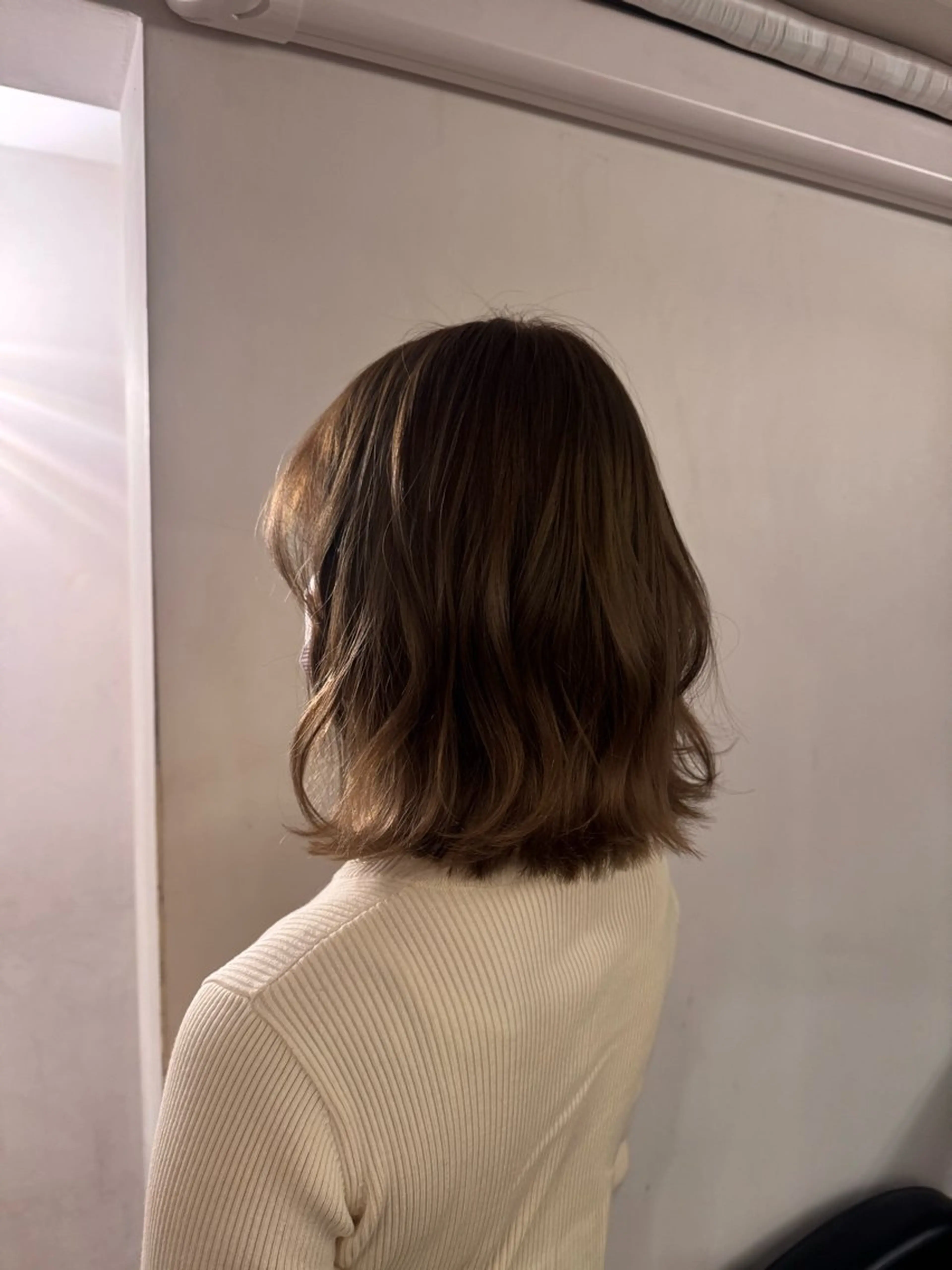 ミディアム ヘアカラー 💖ケアカラー💖 assistant愛のヘアスタイル