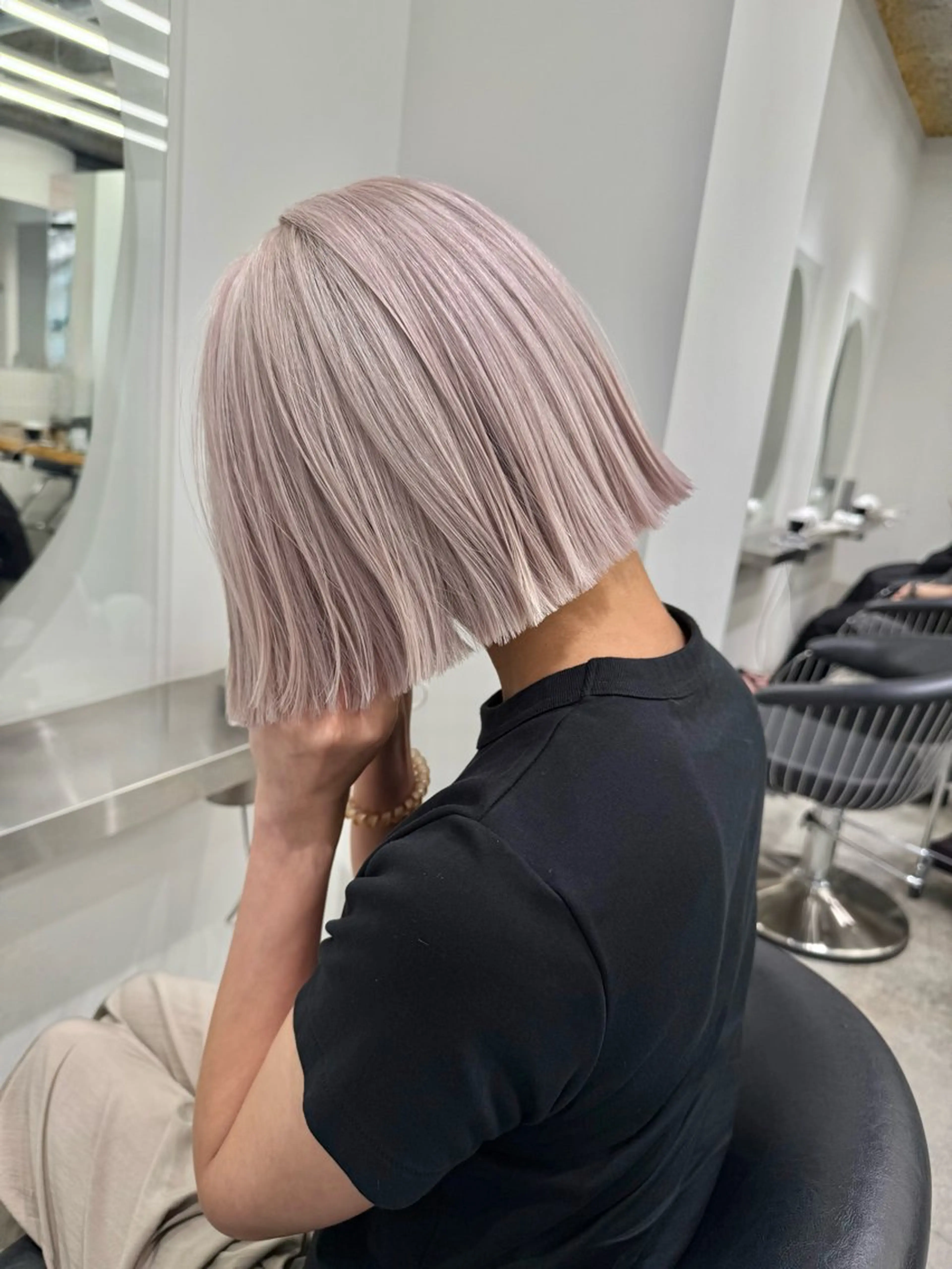 カラー ヘアカラー ブリーチモデル /  Runa☾のヘアスタイル