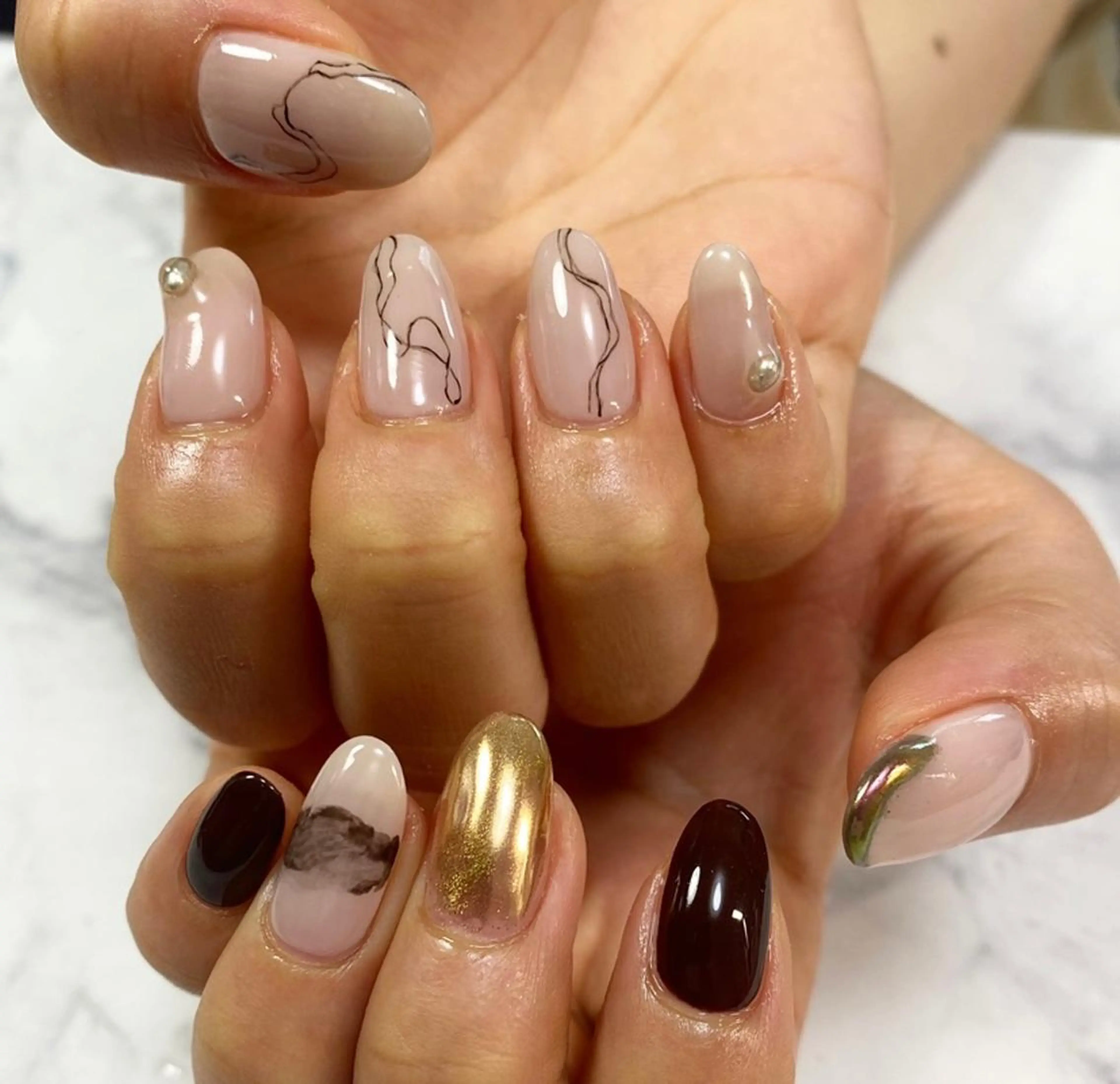 ネイル mellow mのネイルデザイン