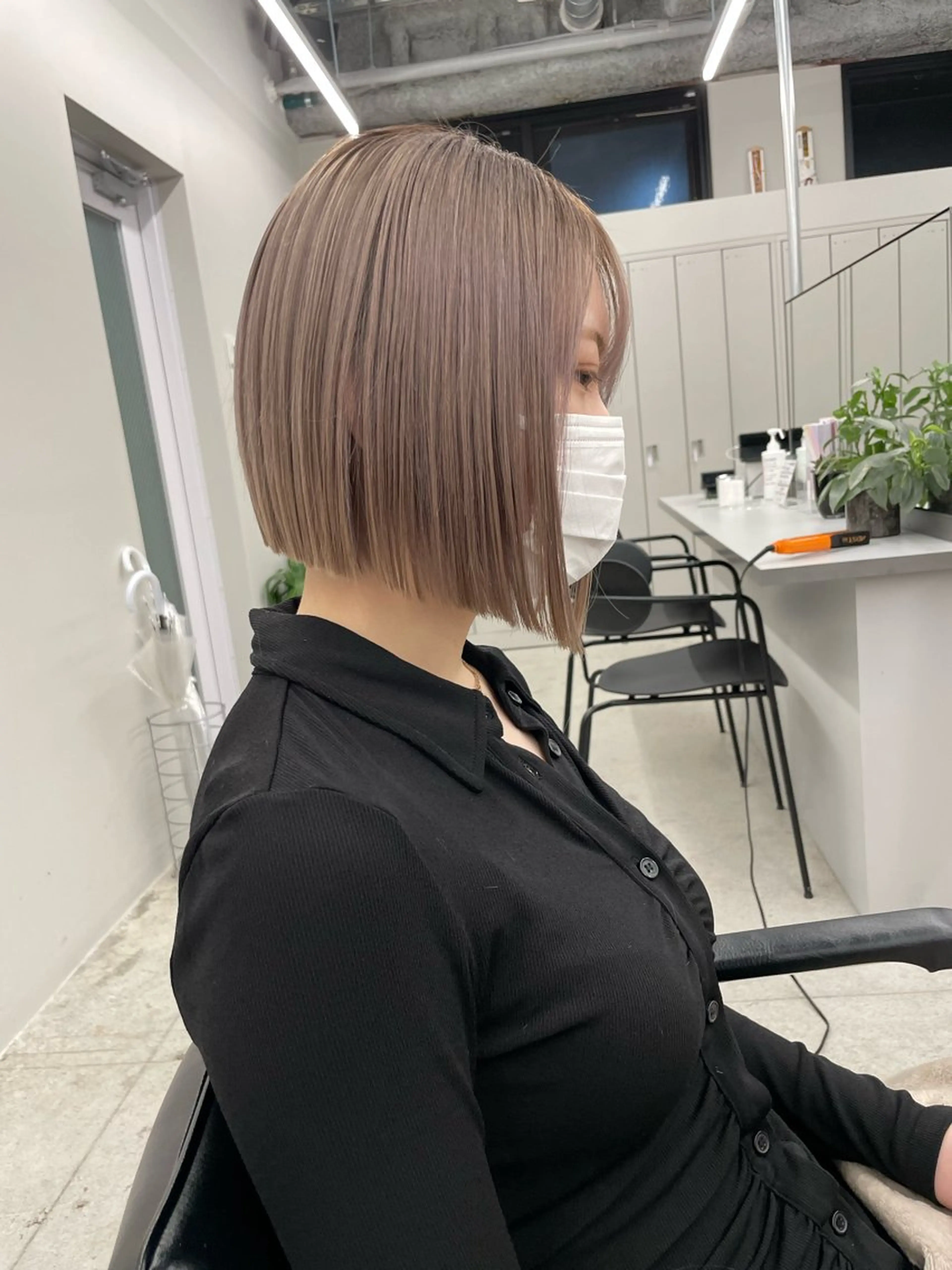 ミディアム カラー レイヤー/ボブモデル 募集中🕊️正源のヘアスタイル