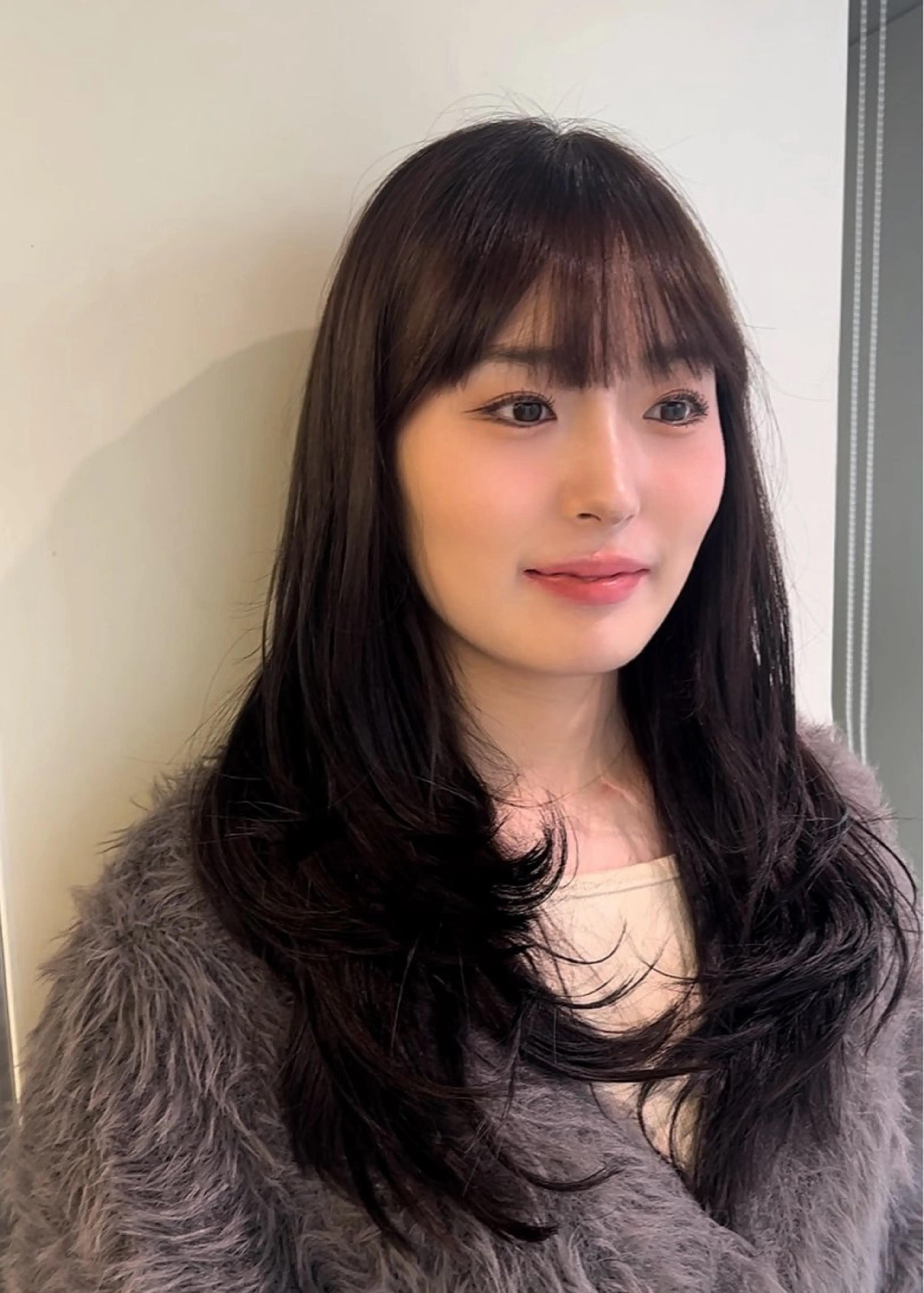 ロング カラー カット ヘアカラー トリートメント 艶ハイトーン‪‪🔆 ️️️安座間 希のヘアスタイル