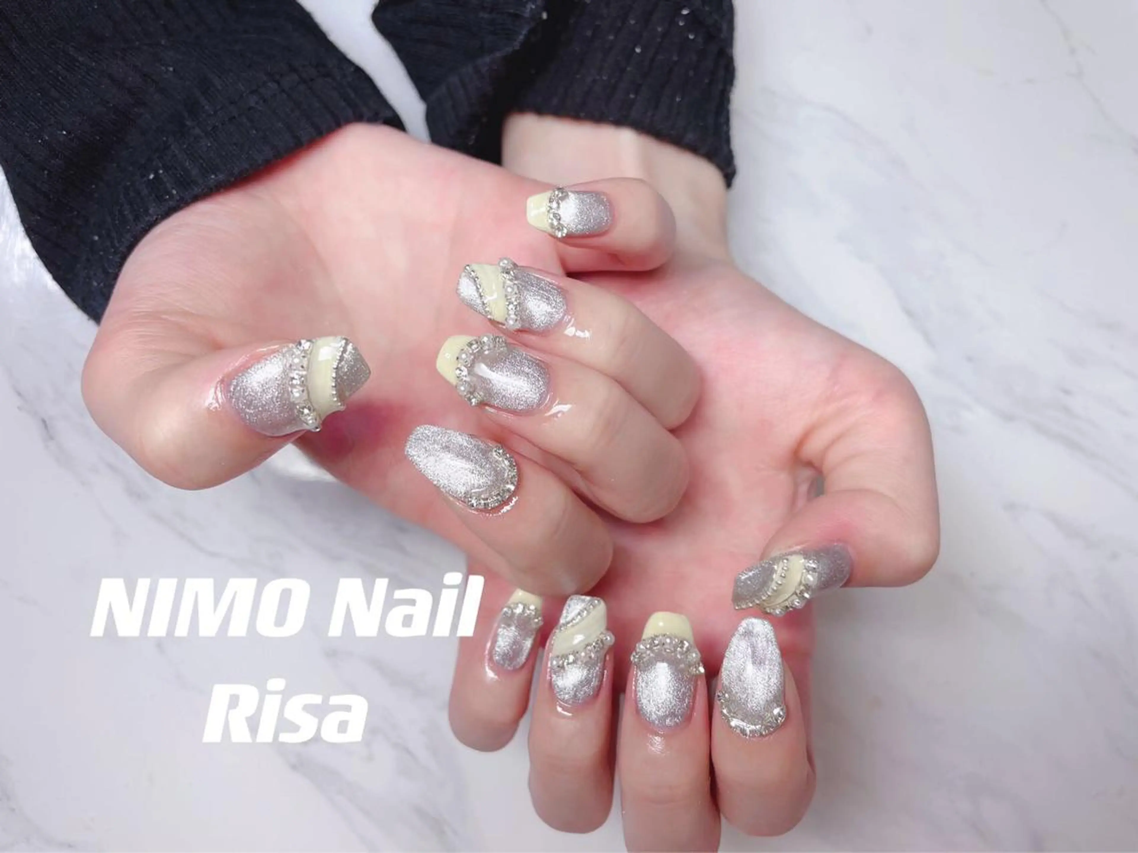 ネイル ハンドネイル RI SA☀️ リサのネイルデザイン