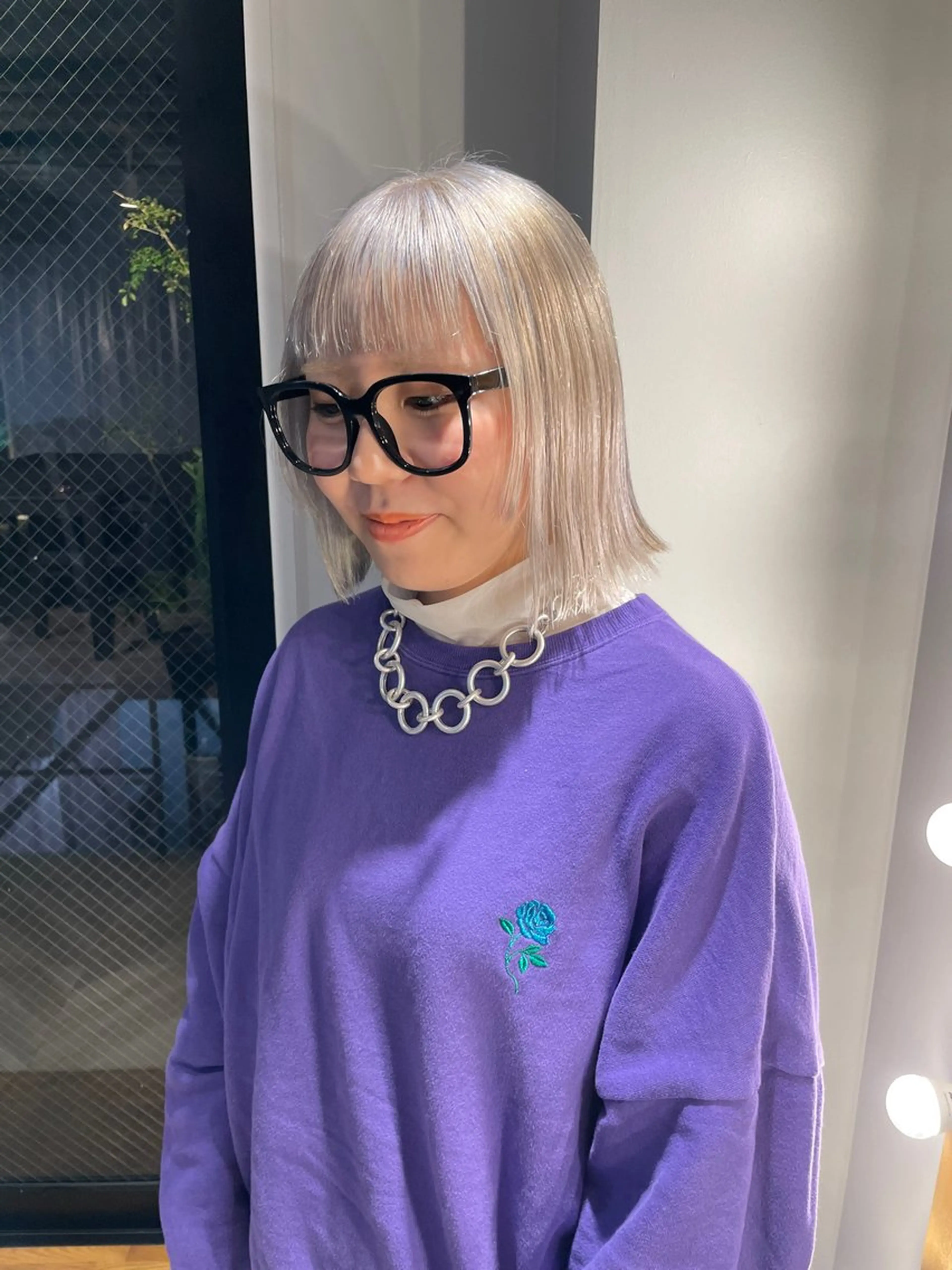 ショート yuri/オリーブ/ 暖色カラー/レイヤーのヘアスタイル