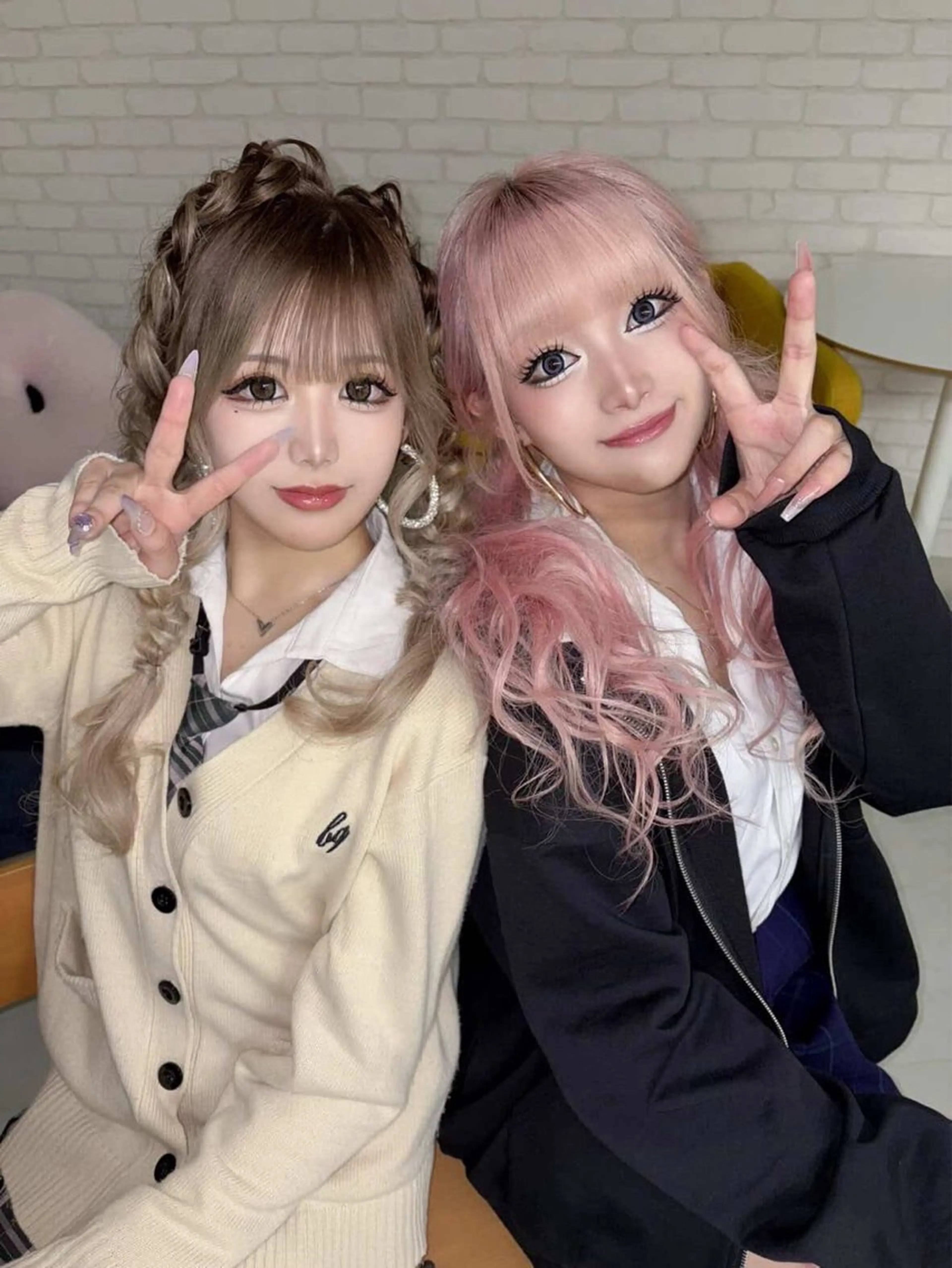 ロング エクステ ロング エクステ 韓国カラー/エクステ carryのヘアスタイル