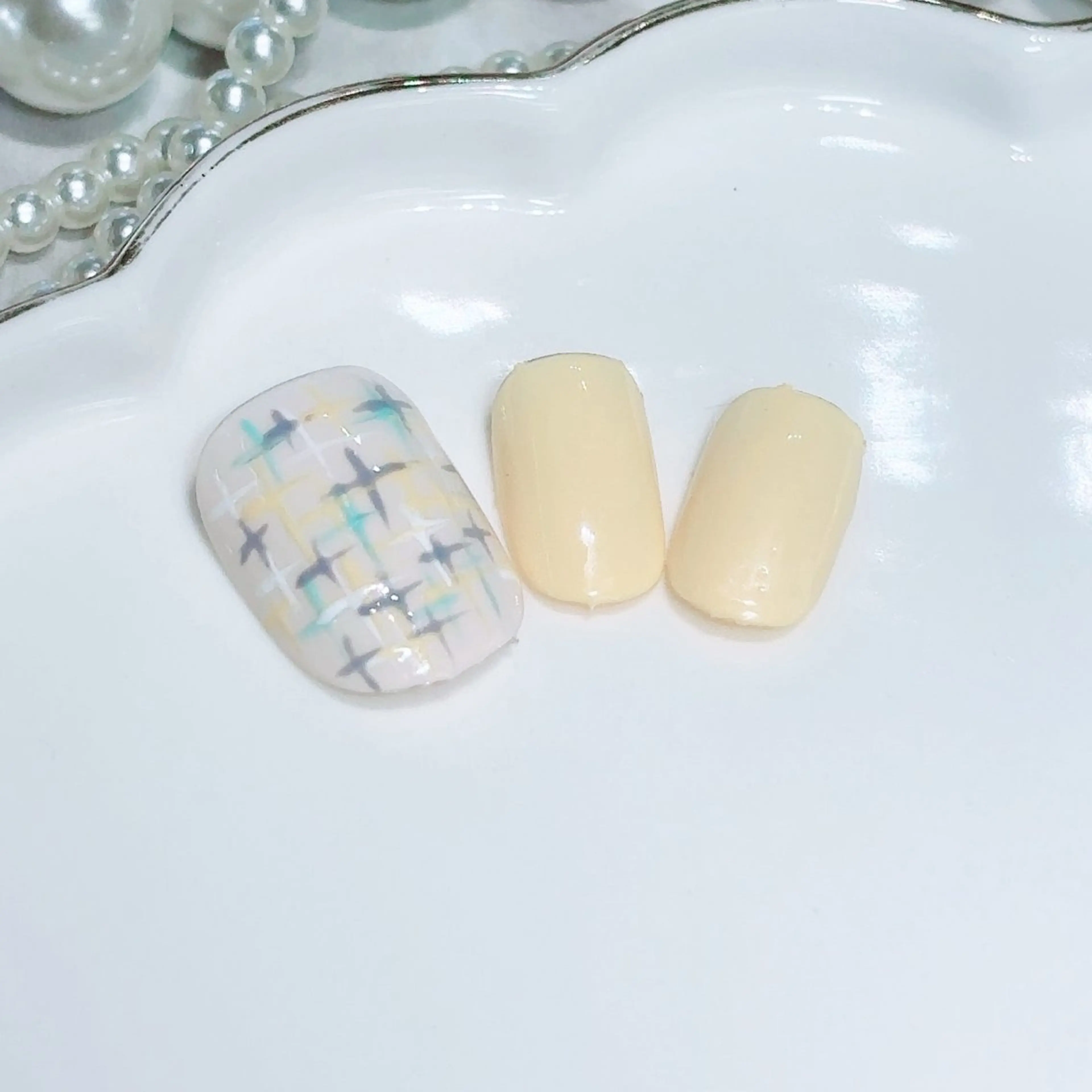 ネイル フットネイル ジェルネイル マグネットネイル パラジェル 松宮 理歩のネイルデザイン